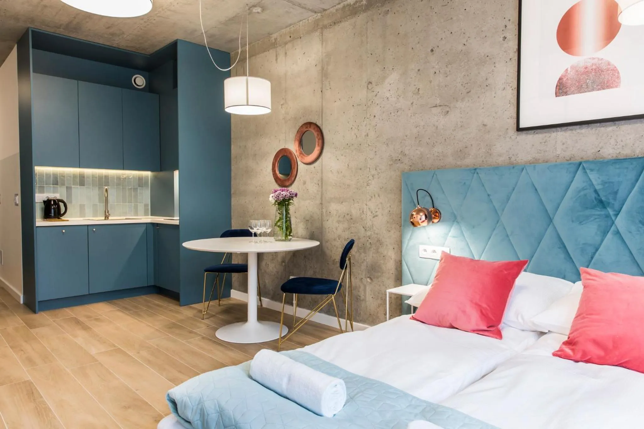 Bed in Piedmont House