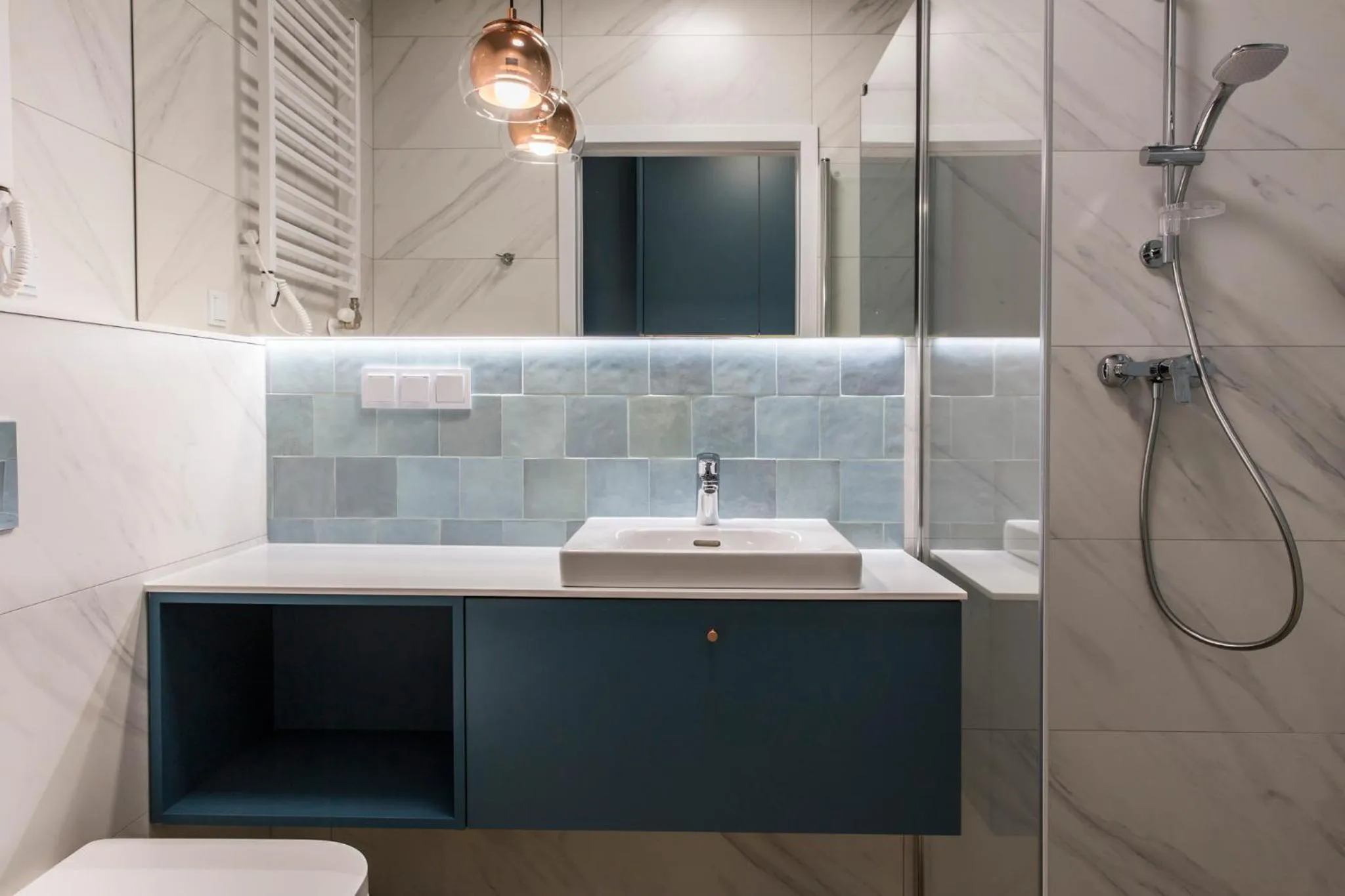 Shower in Piedmont House