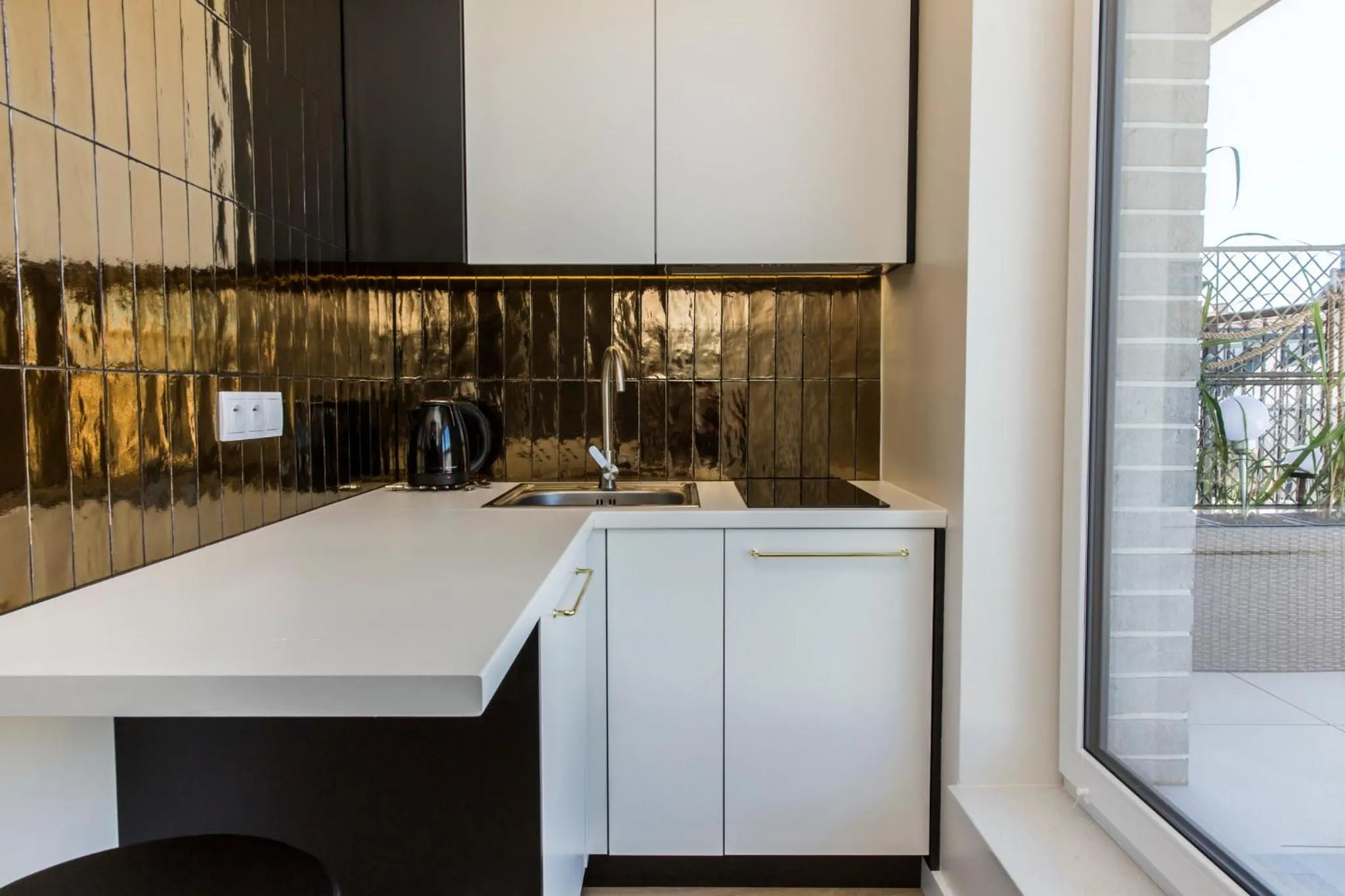 Balcony/Terrace in Piedmont House