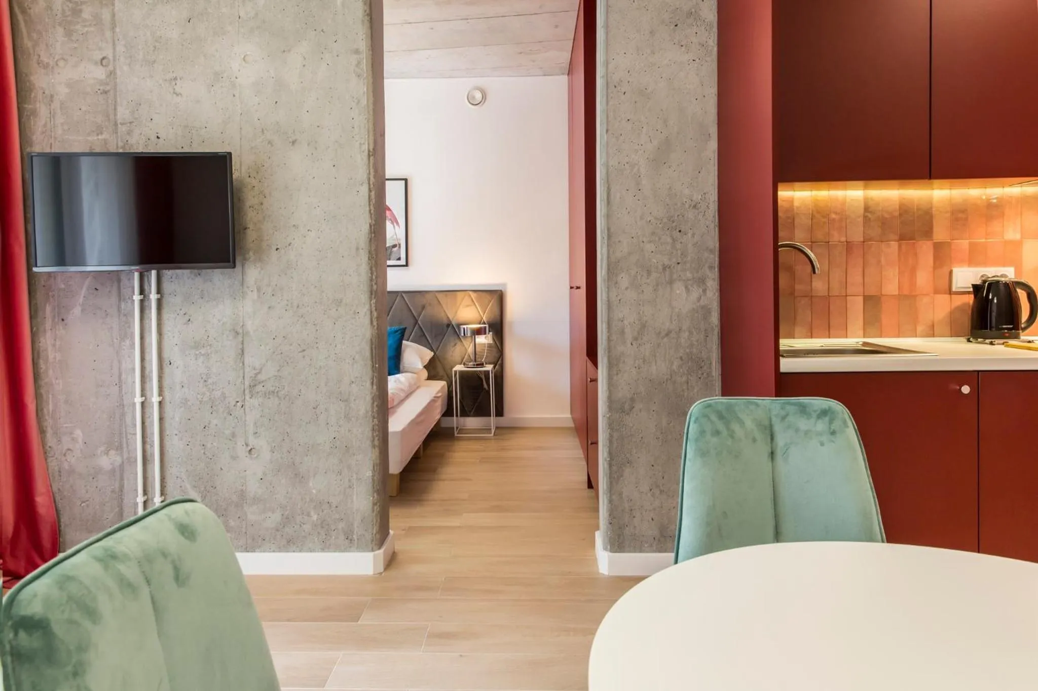 Bed in Piedmont House