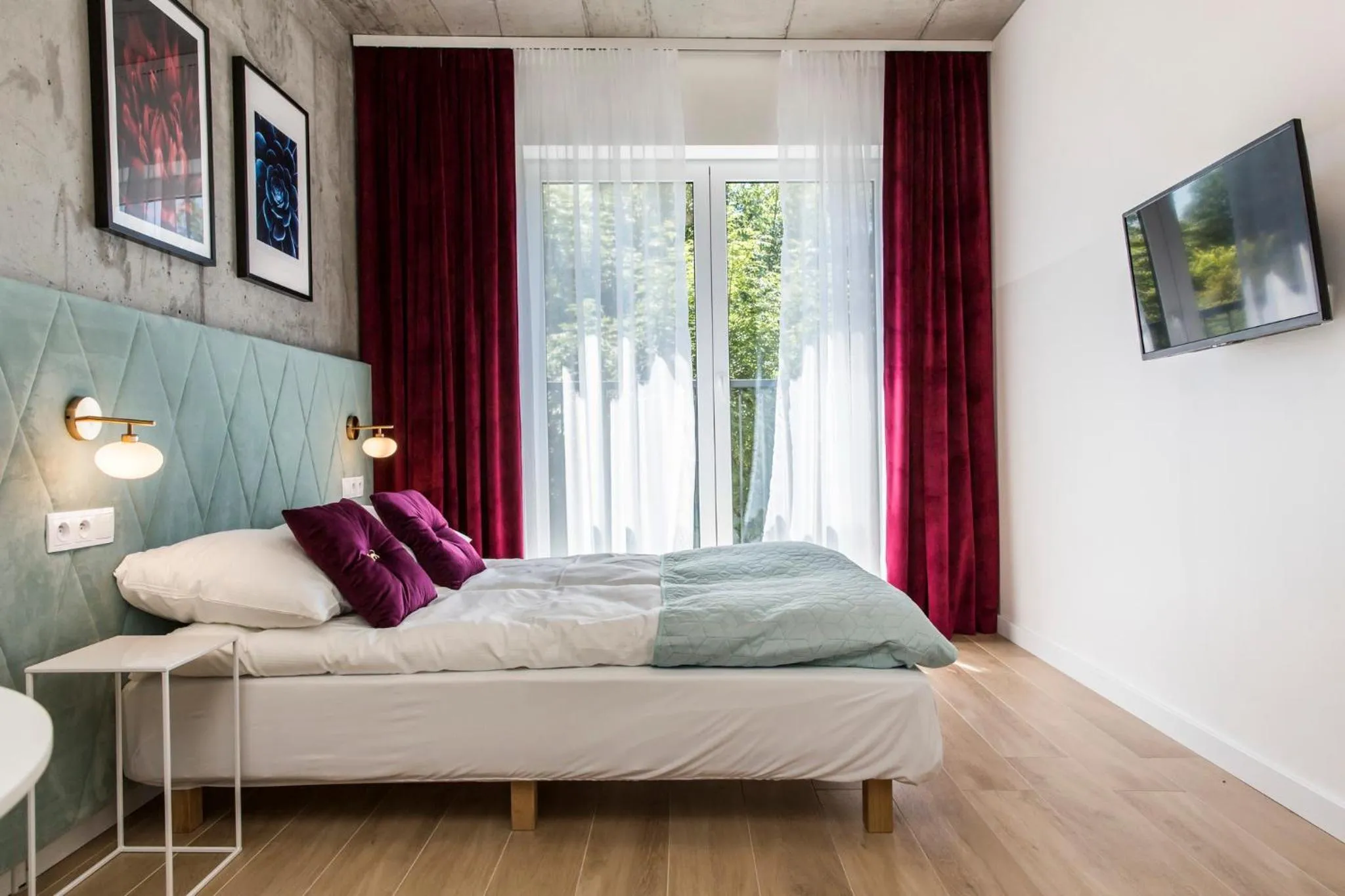 Bed in Piedmont House