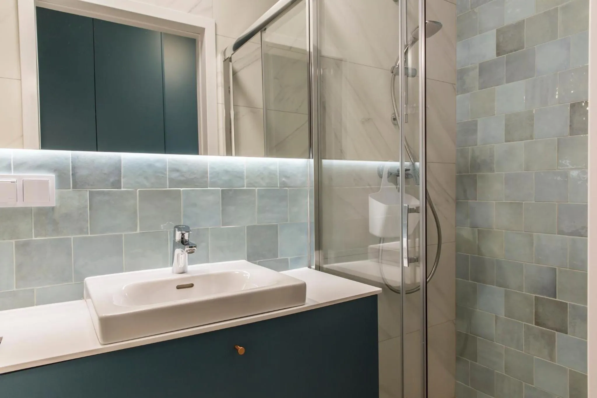 Shower in Piedmont House