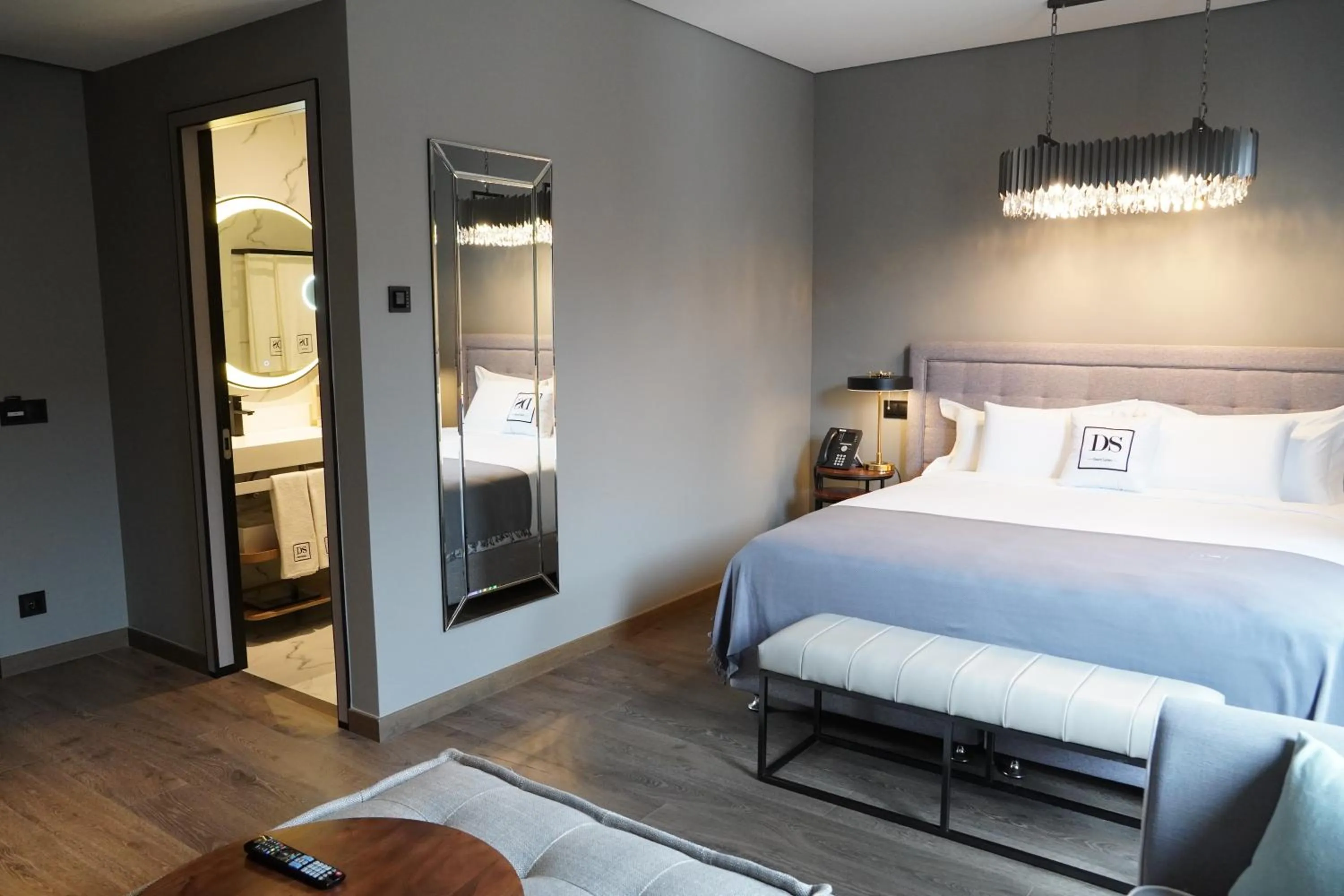 Bed in DS Hotel Lusopark