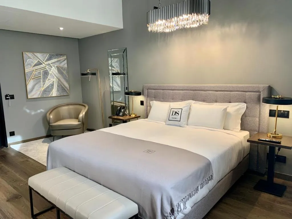 Bed in DS Hotel Lusopark