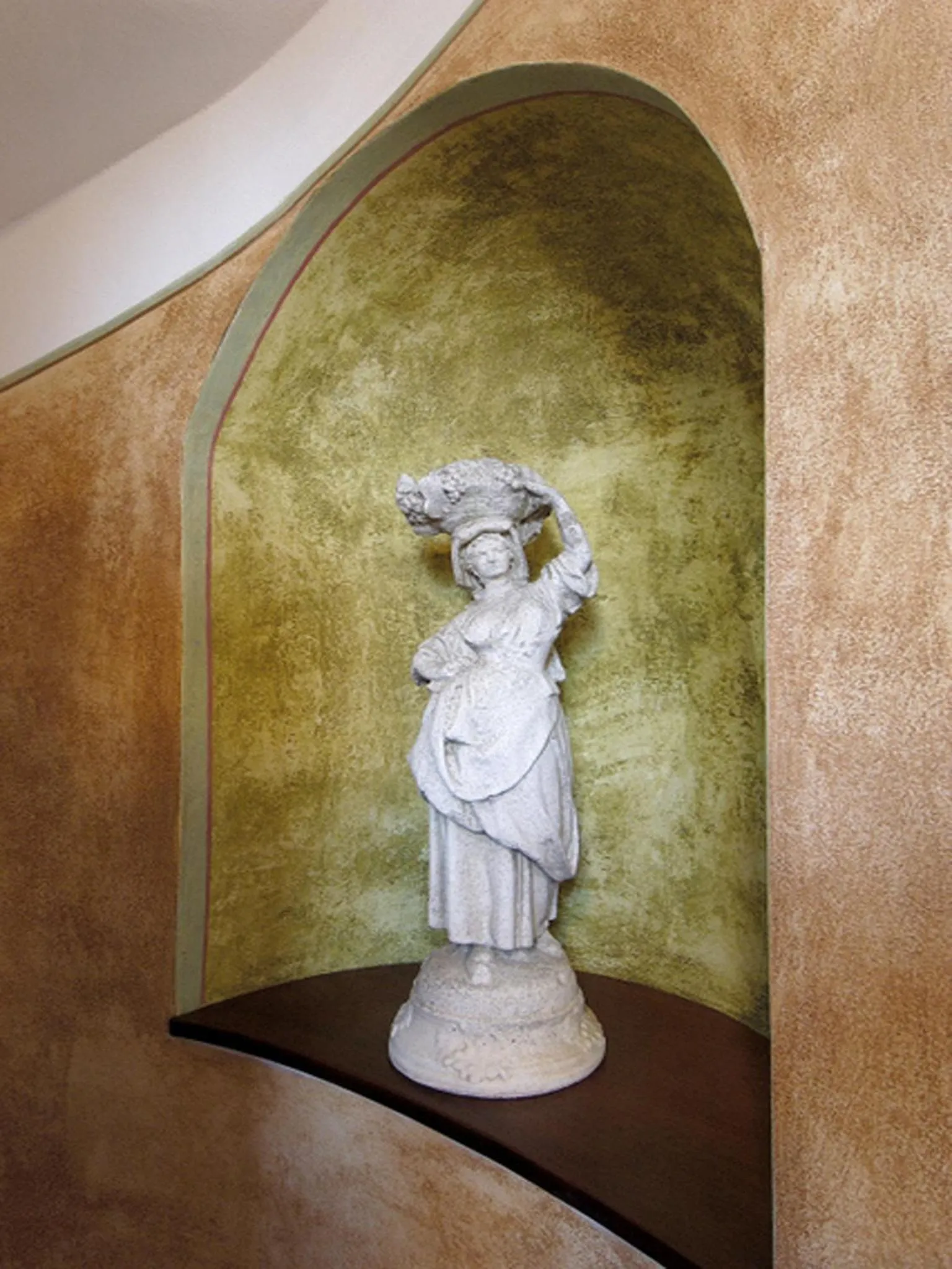 Decorative detail in EA Hotel Jeleni Dvur Prague Castle