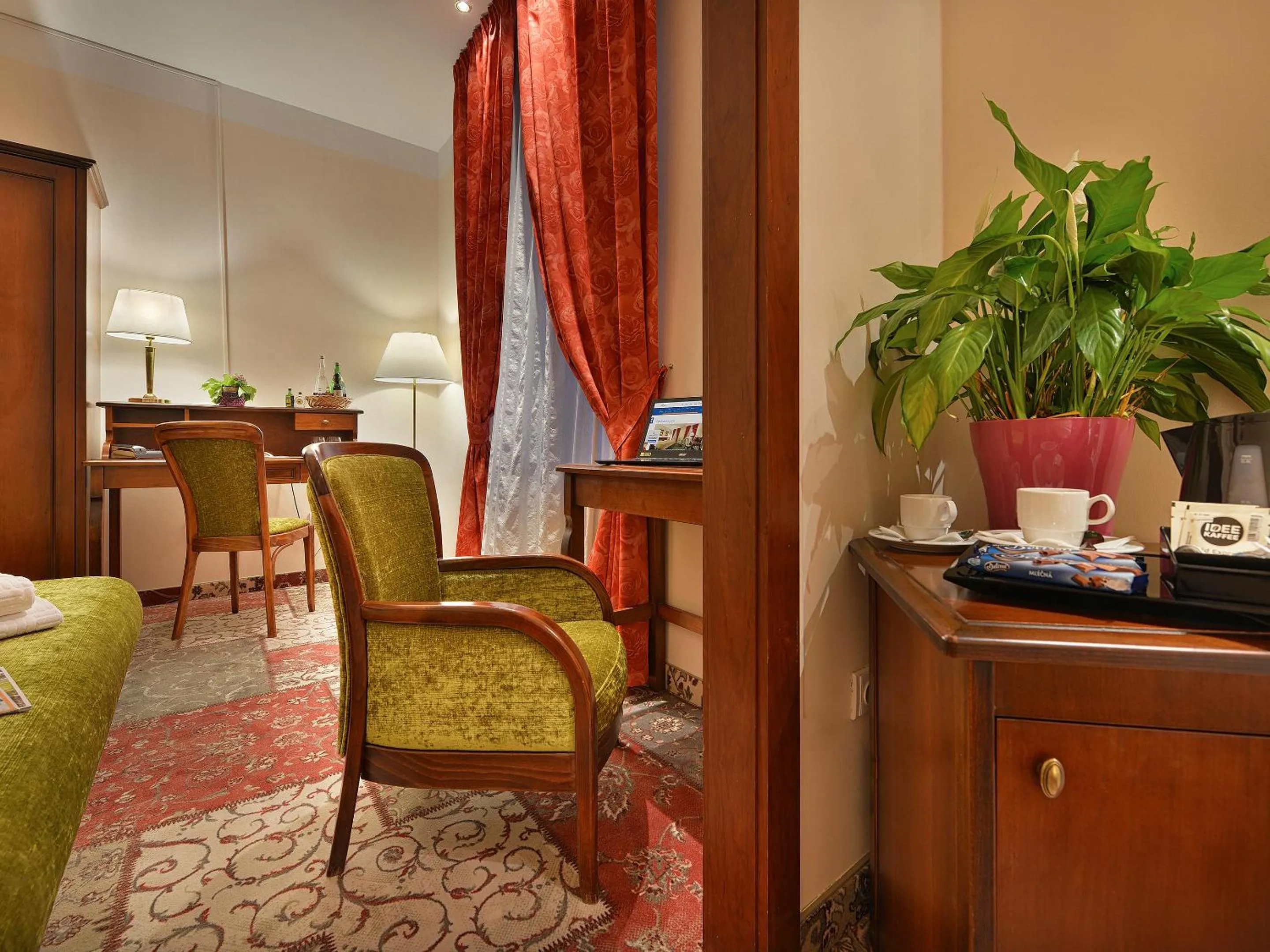 Photo of the whole room in EA Hotel Jeleni Dvur Prague Castle