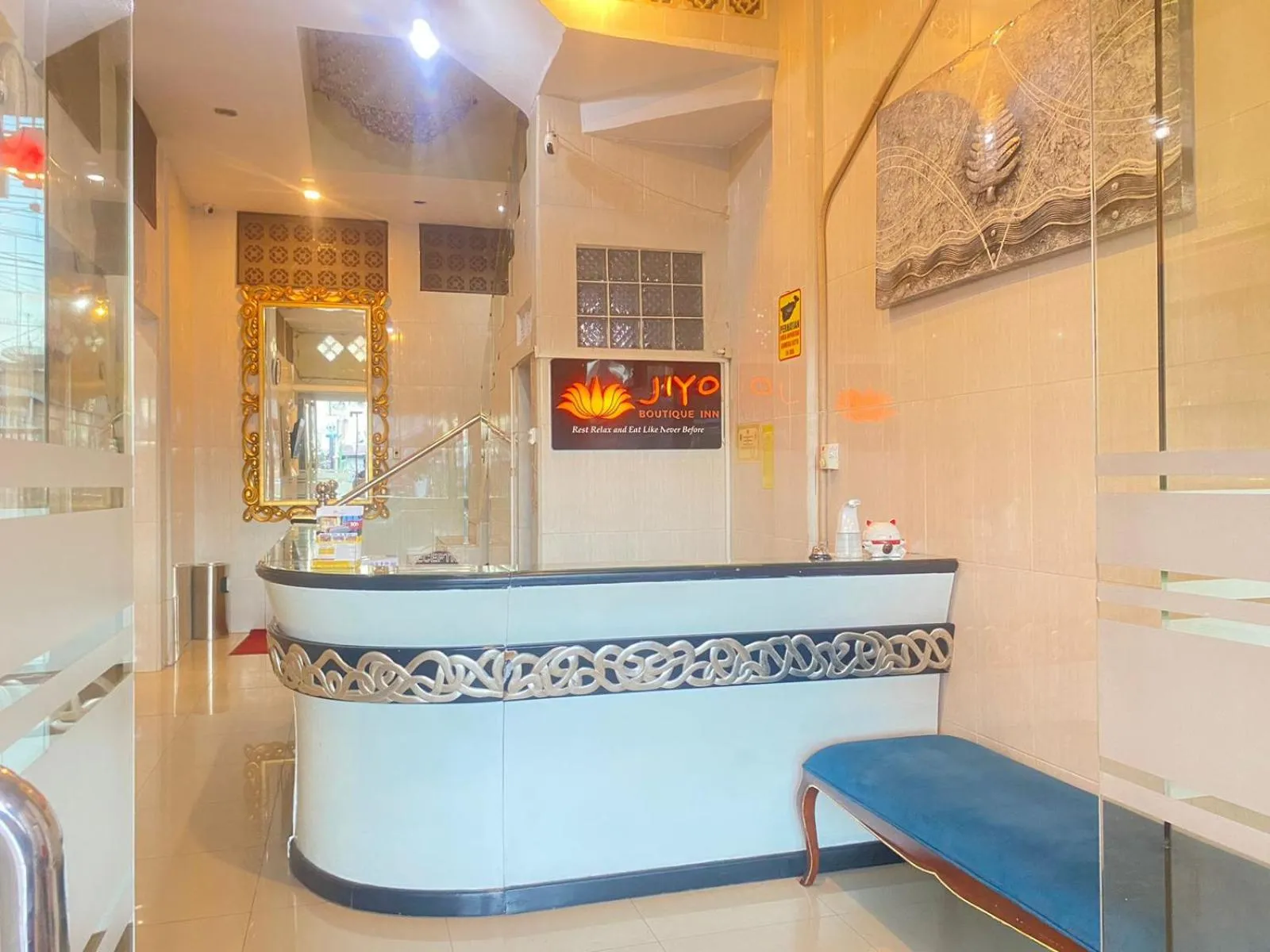 Lobby or reception in JIYO BOUTIQUE Hotel