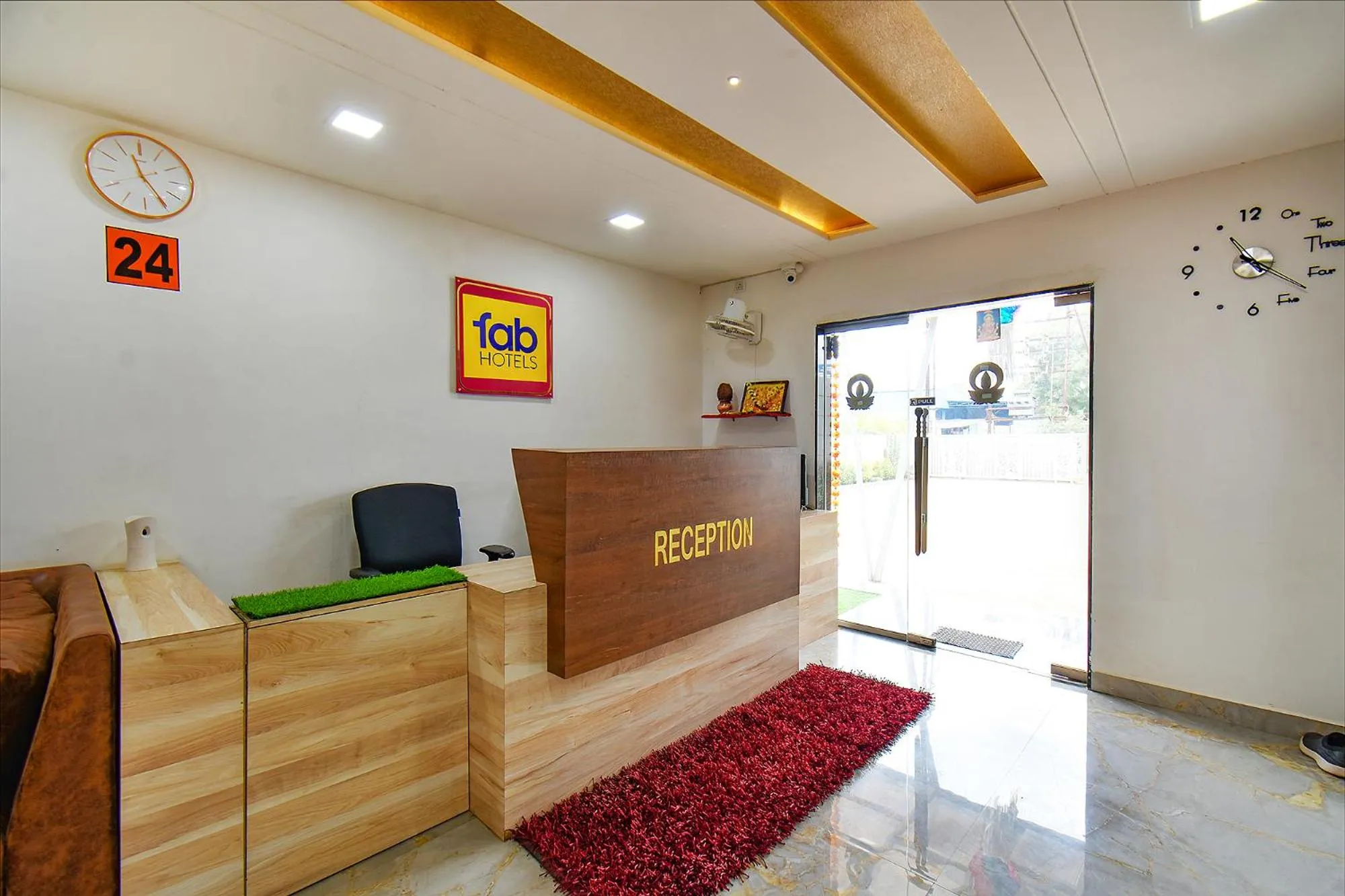 Lobby or reception in Via Tiru Residency