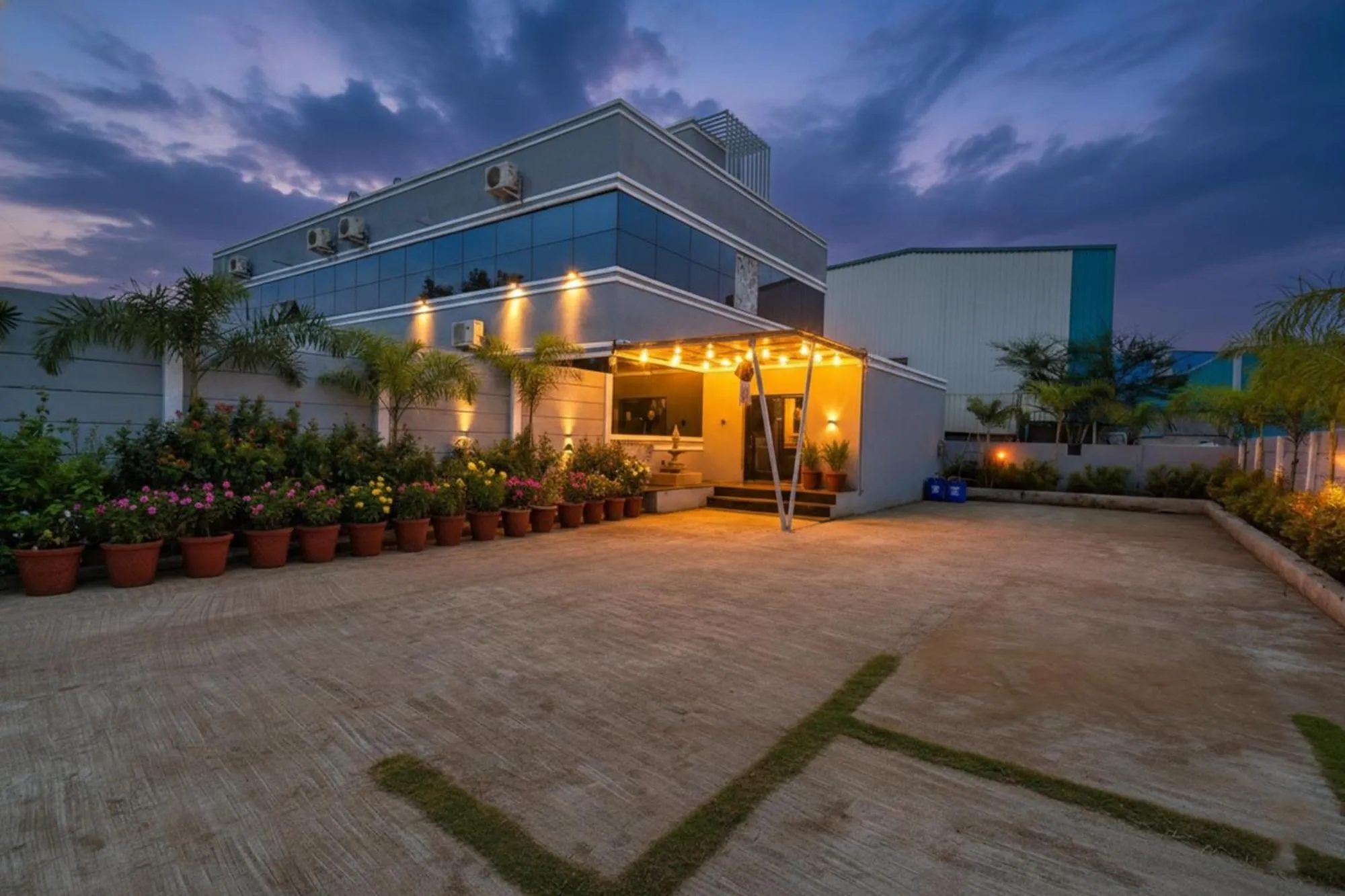 Property building in Via Tiru Residency