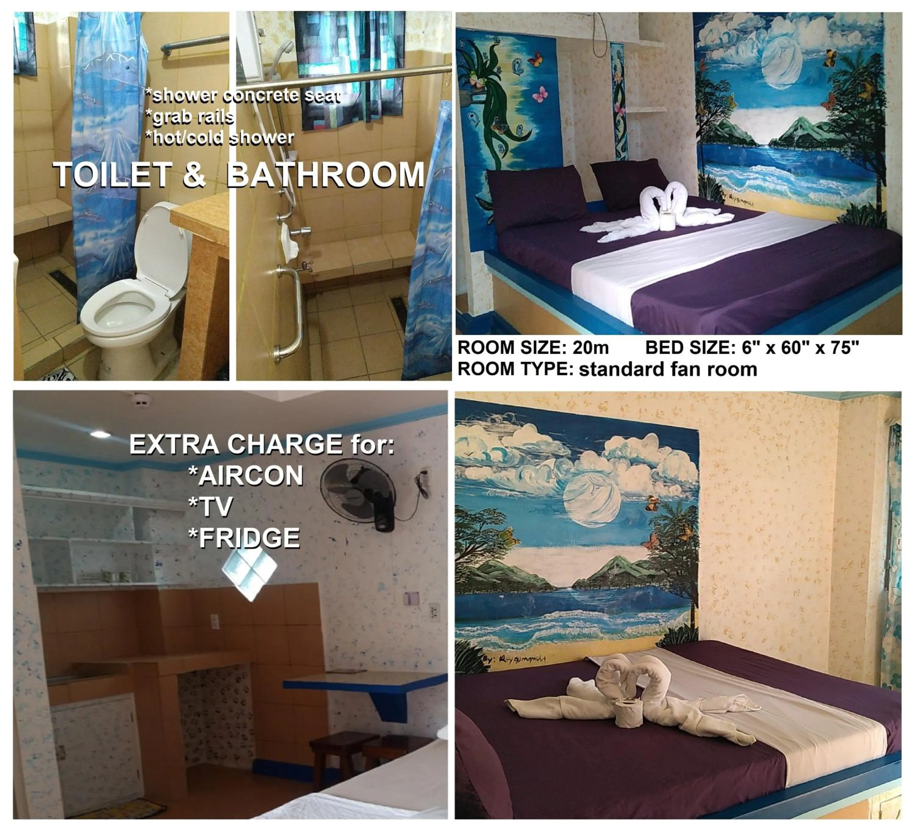 Bed in Daniela's Place