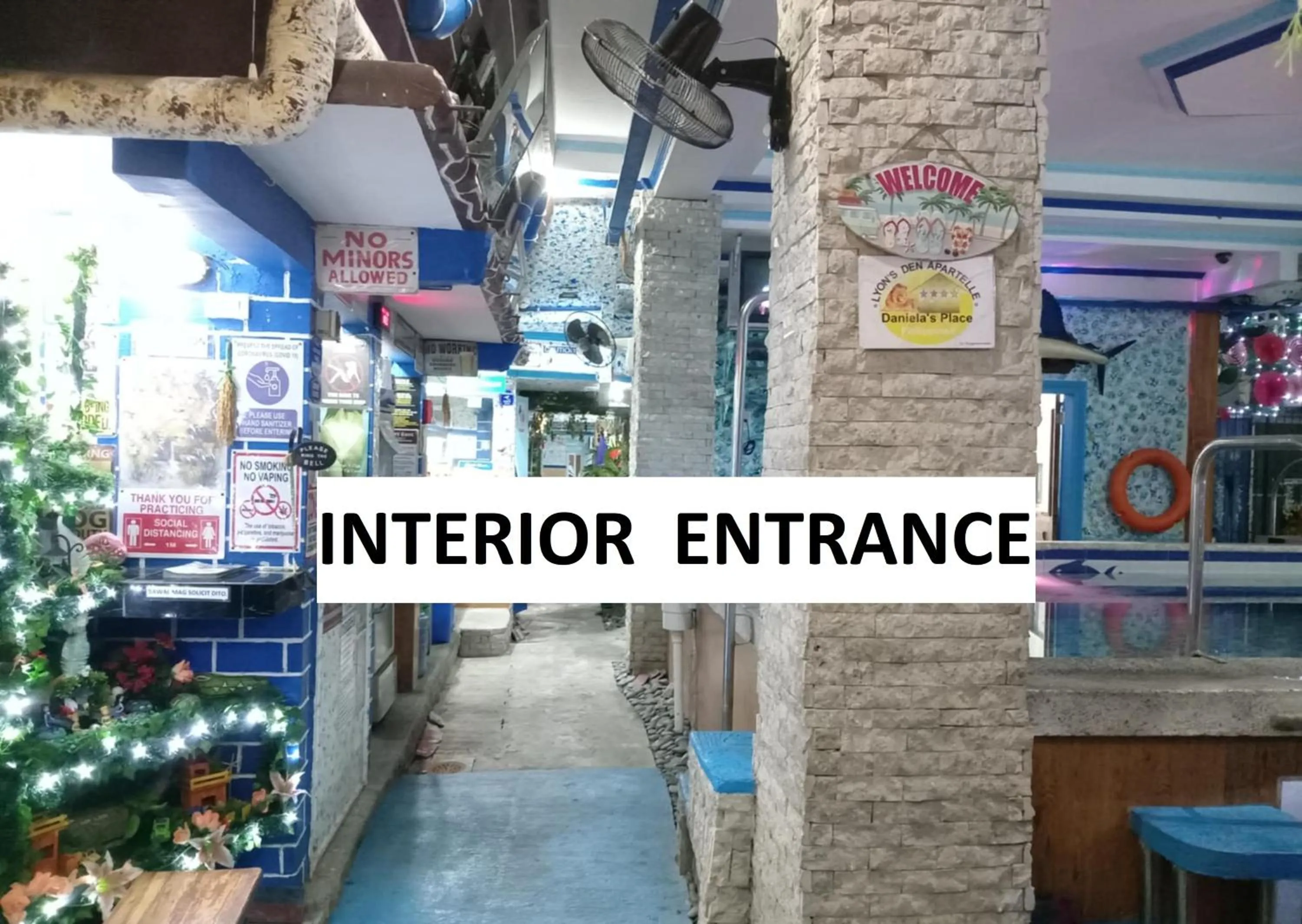 Facade/entrance in Daniela's Place