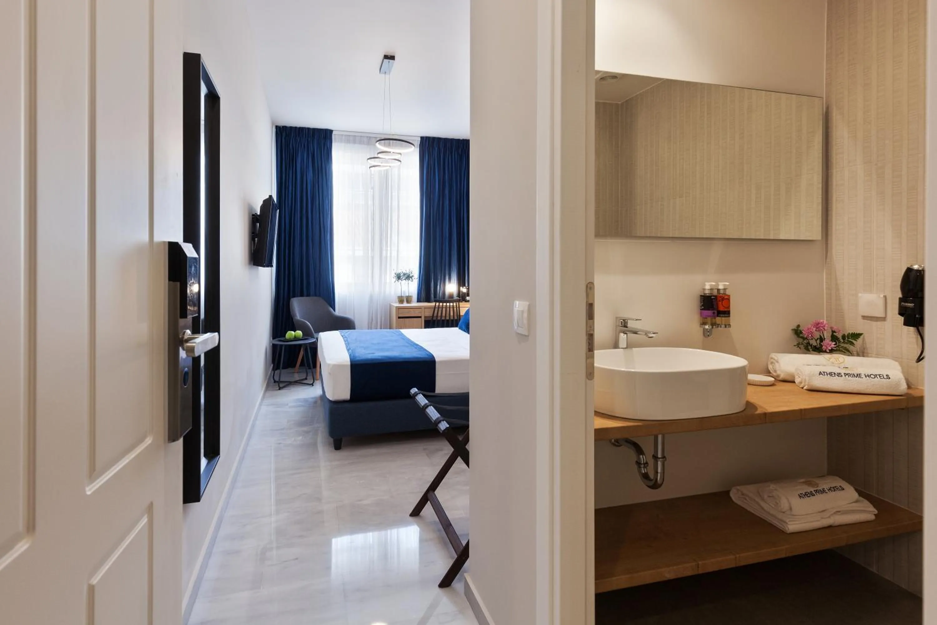 Photo of the whole room, Bed in Trendy Hotel by Athens Prime Hotels