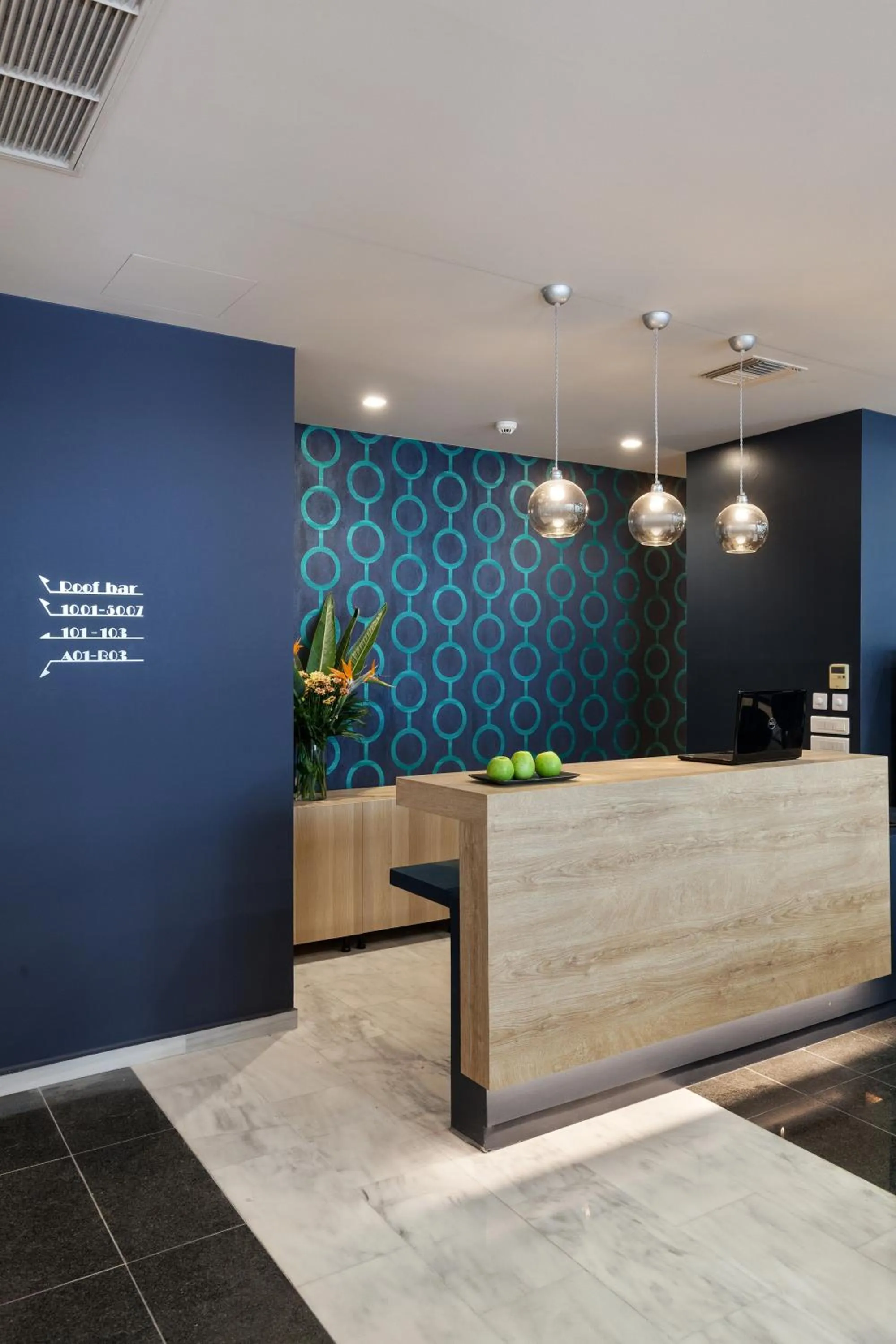 Lobby or reception in Trendy Hotel by Athens Prime Hotels