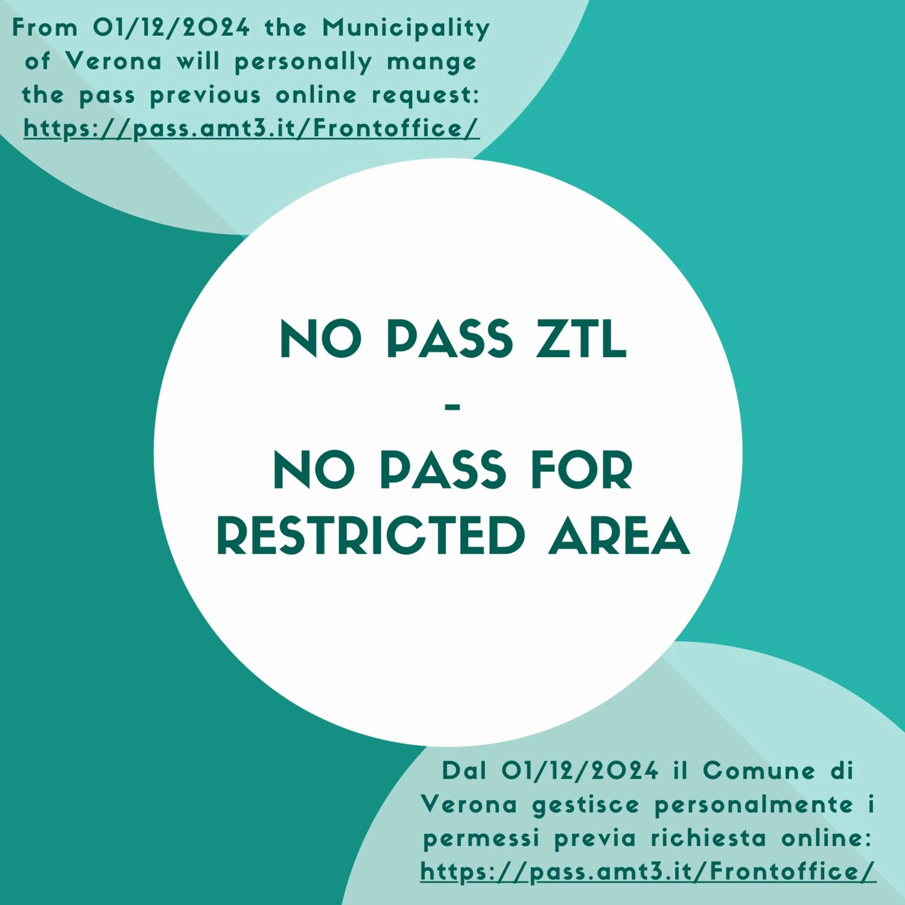 Text overlay in Italianflat - Arena di Verona Rensi
