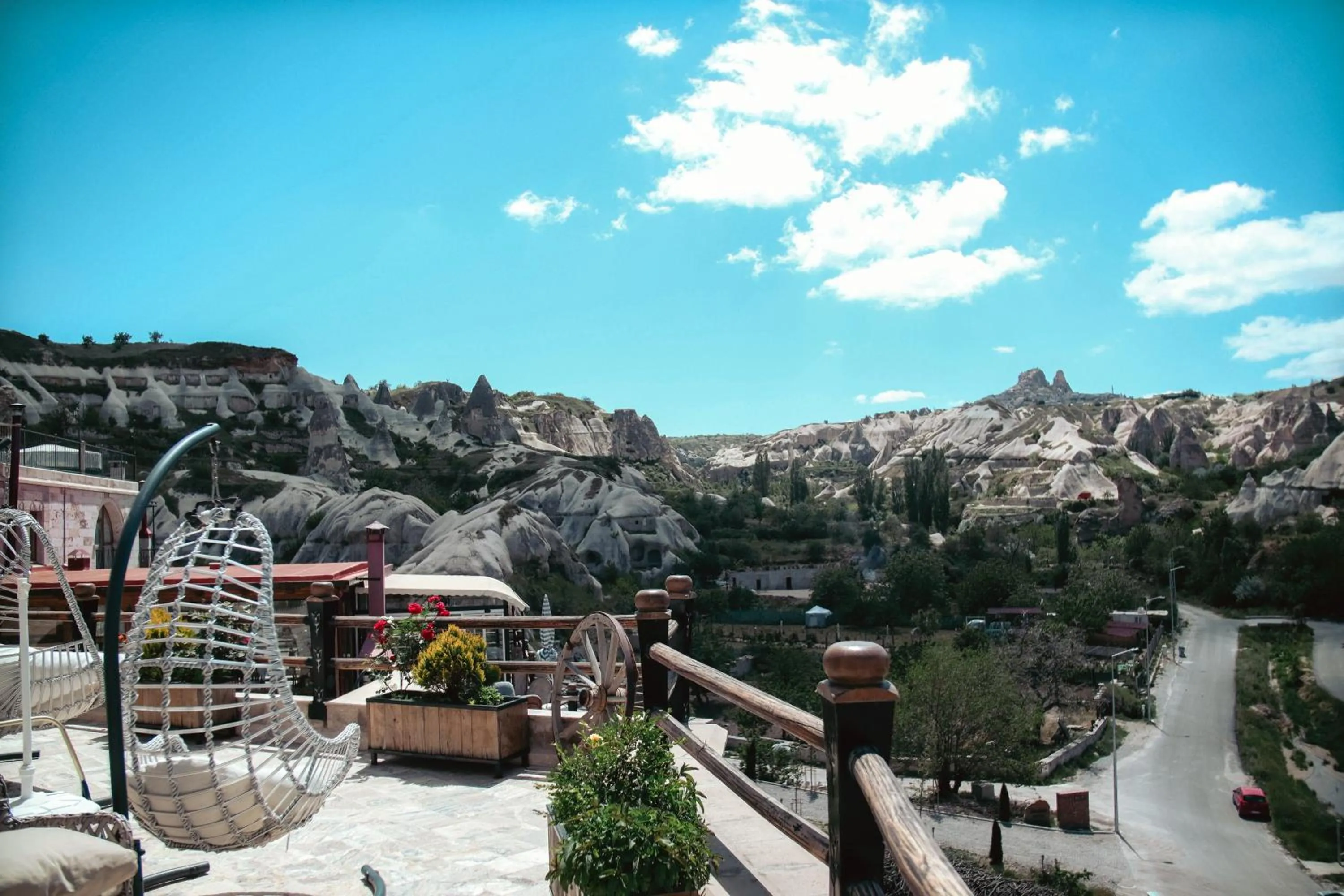 Natural landscape in Şah Saray Cave Suites Halal Hotel