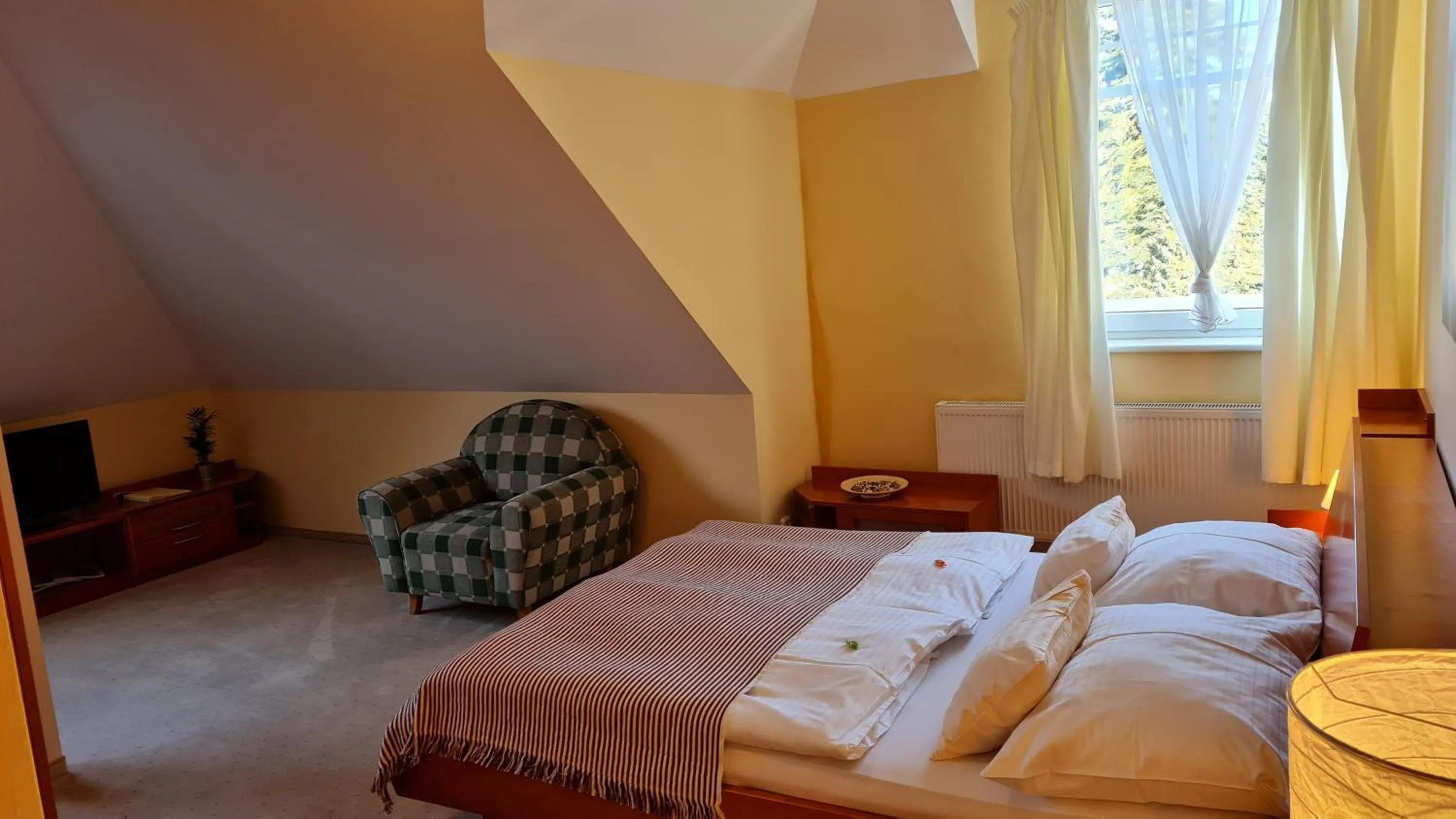 Bedroom, Bed in Hotel La Passionaria