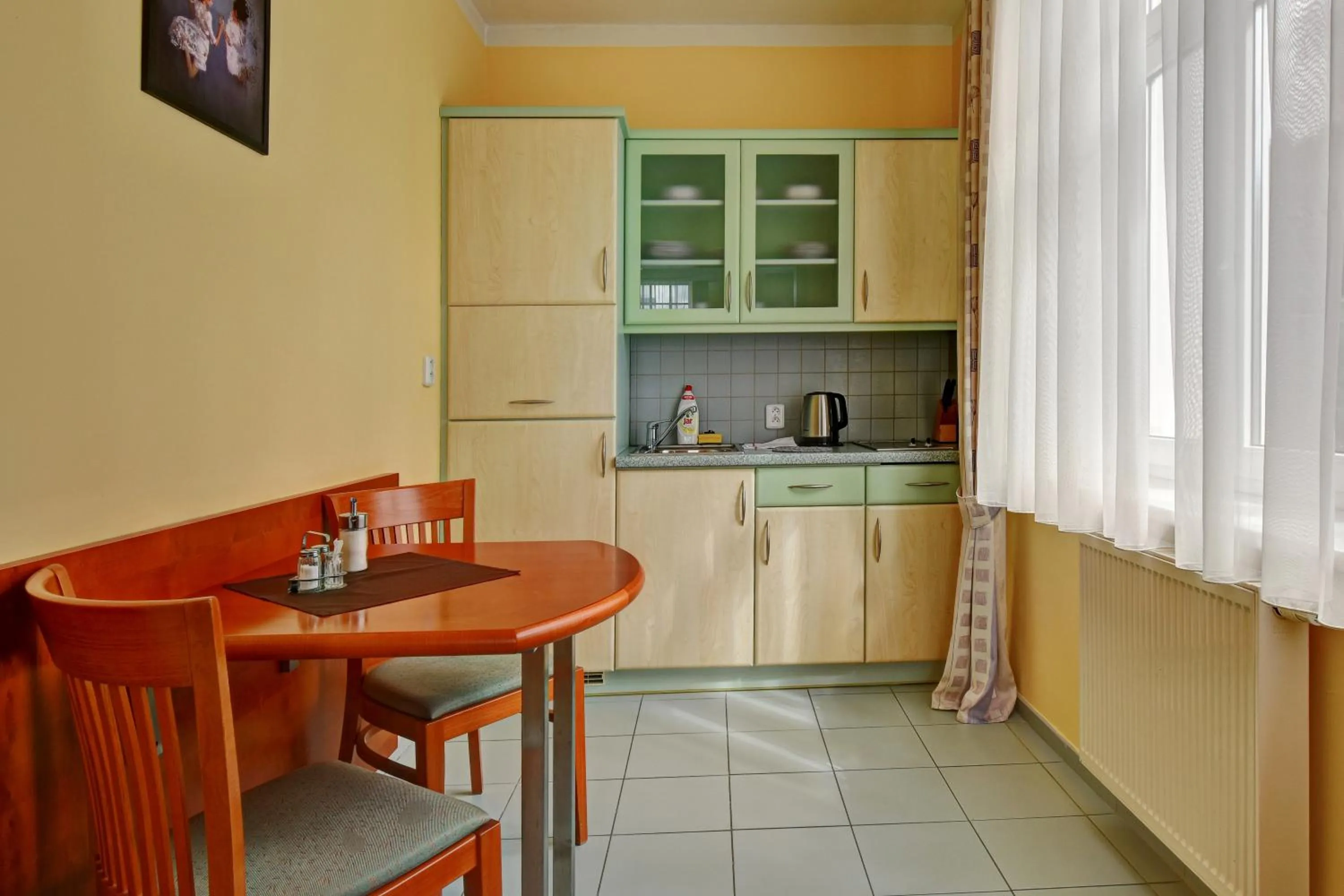 Kitchen or kitchenette in Hotel La Passionaria