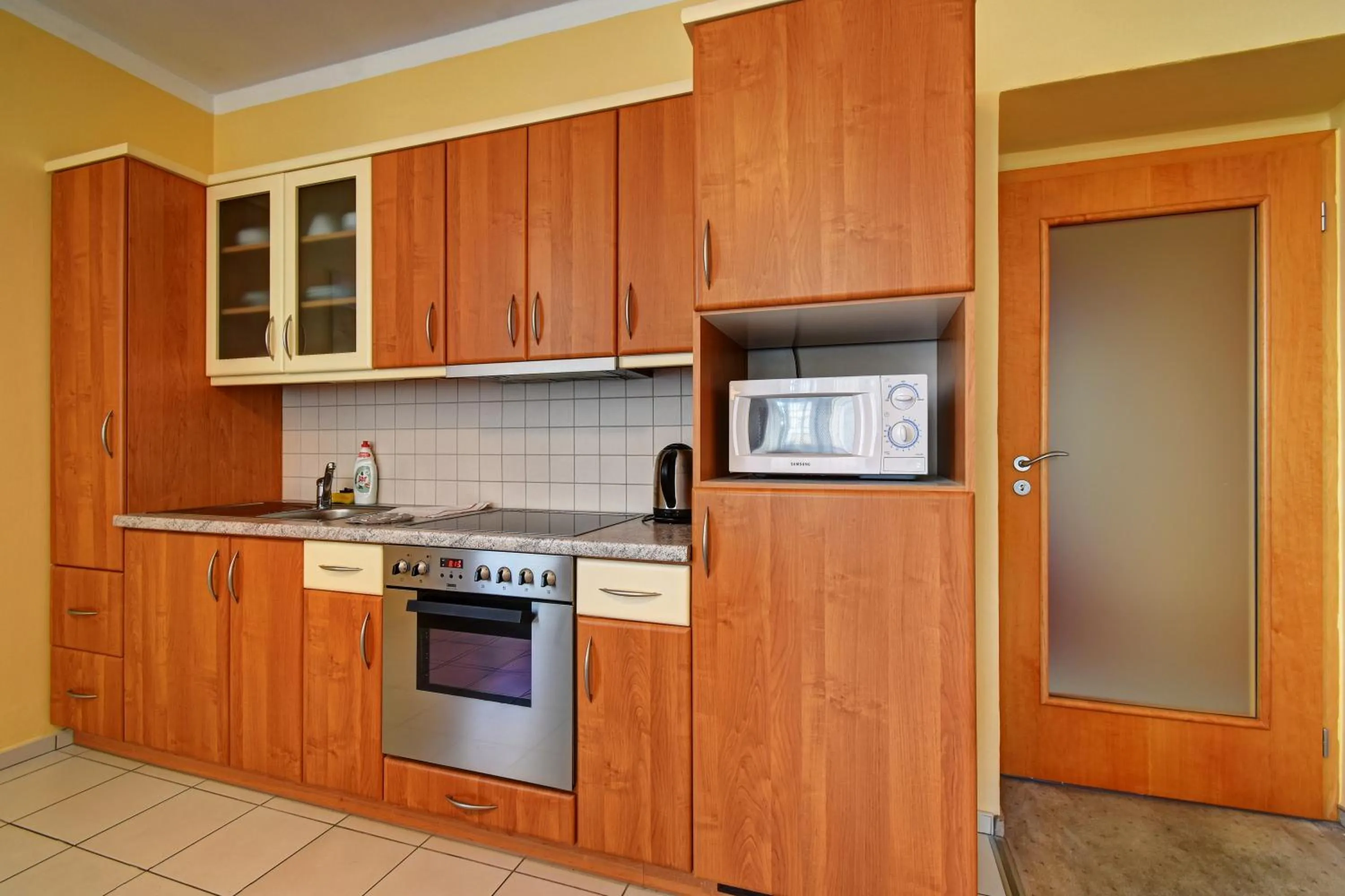Kitchen or kitchenette in Hotel La Passionaria