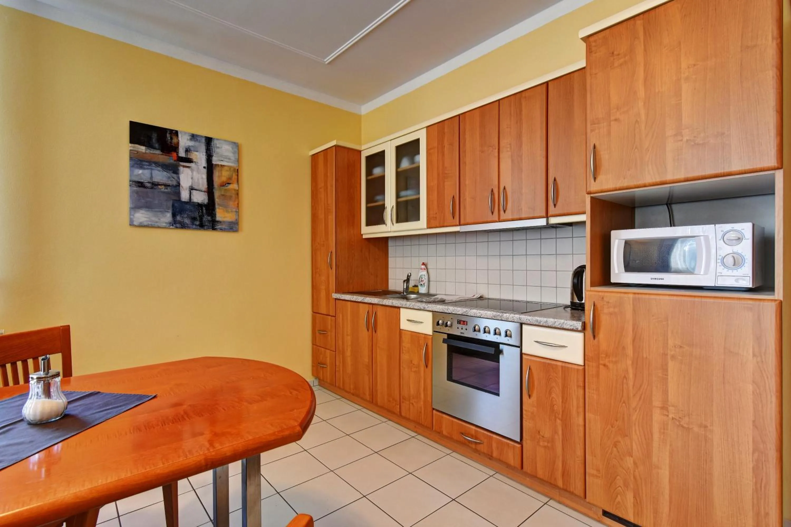 Kitchen or kitchenette in Hotel La Passionaria