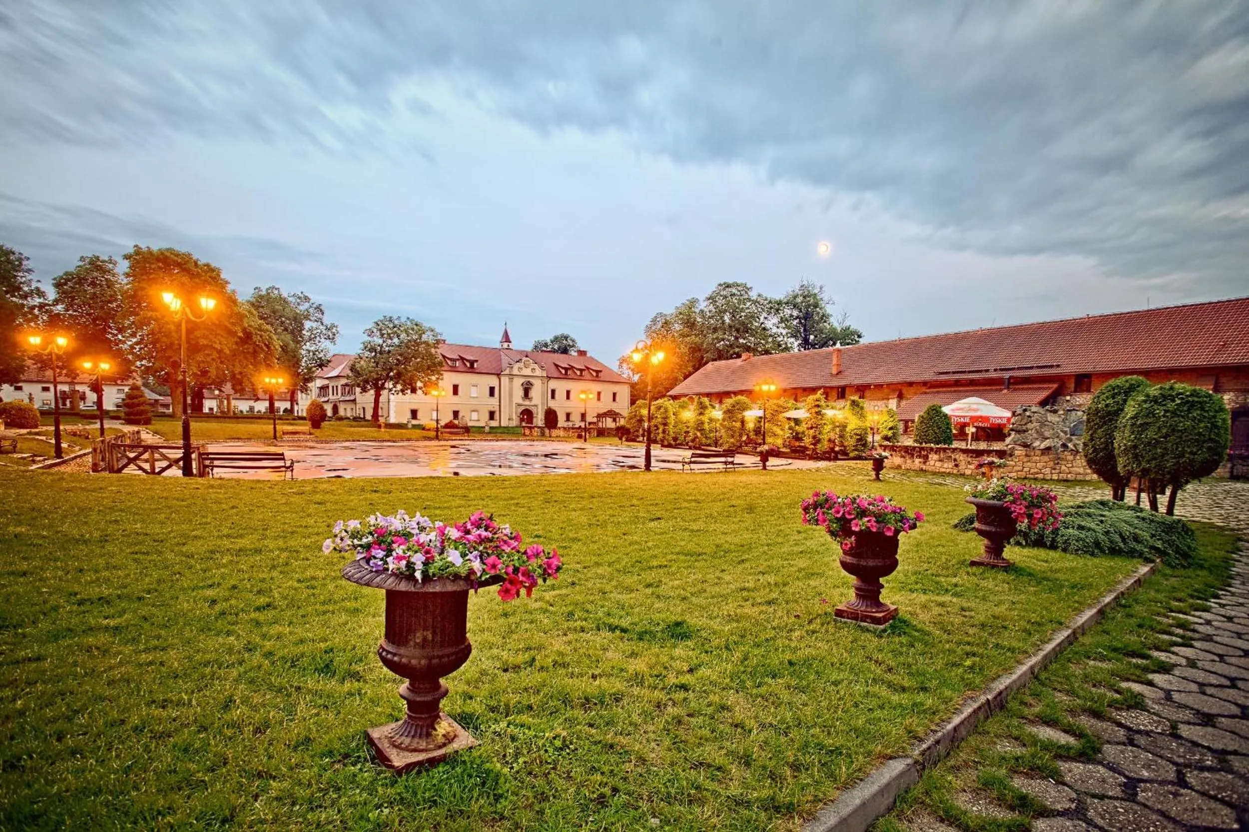 Garden in Hotel na Podzamczu