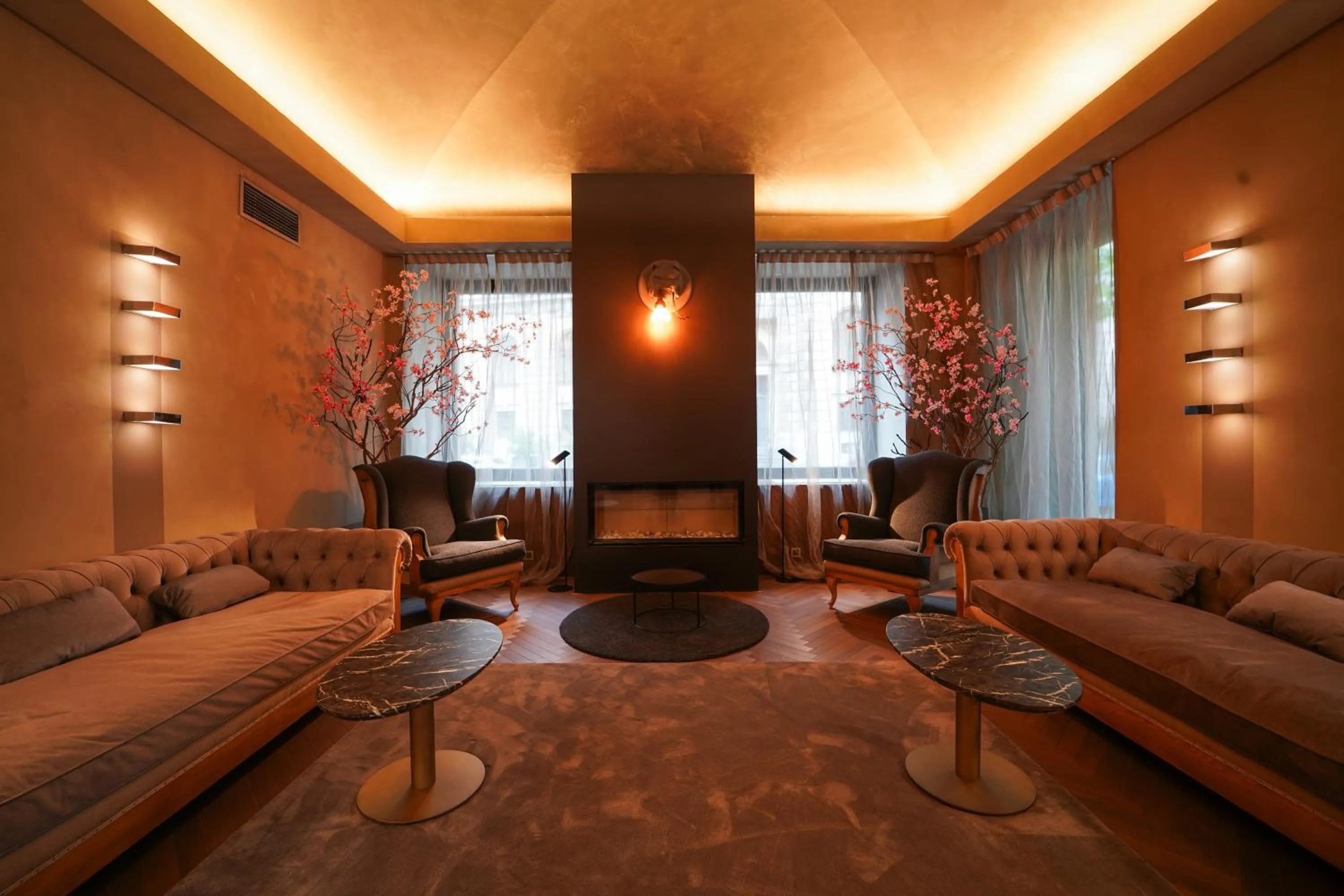 Lobby or reception in 987 Design Prague Hotel