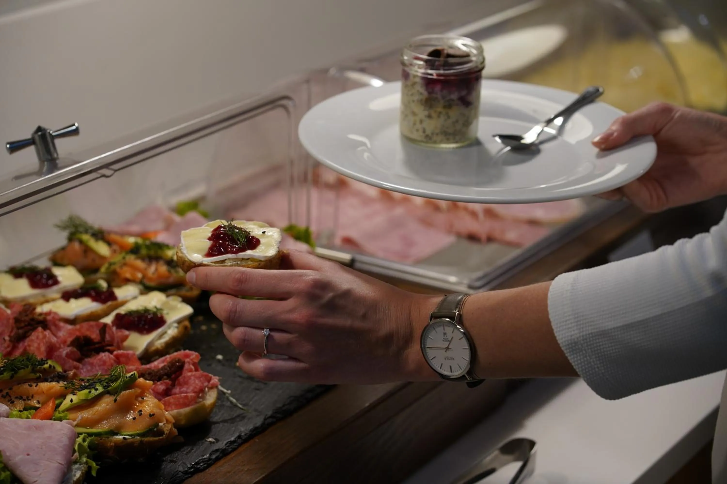 Breakfast in 987 Design Prague Hotel