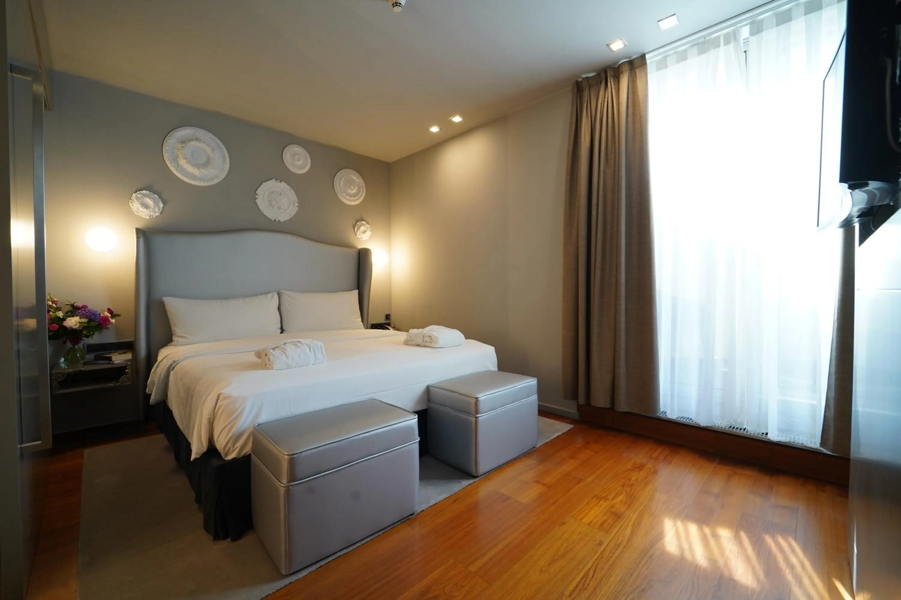 Bedroom, Bed in 987 Design Prague Hotel