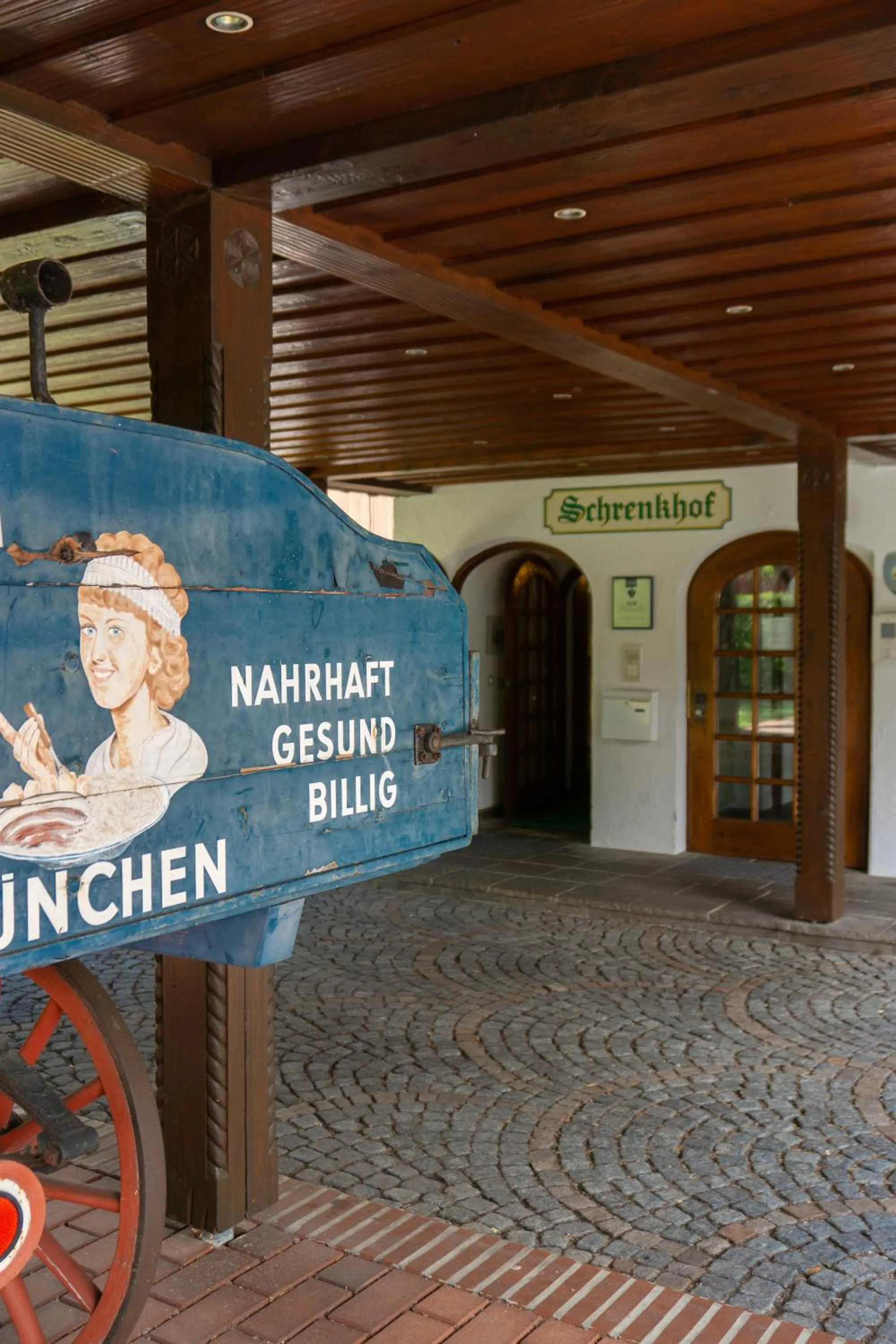 Facade/entrance in Hotel Schrenkhof