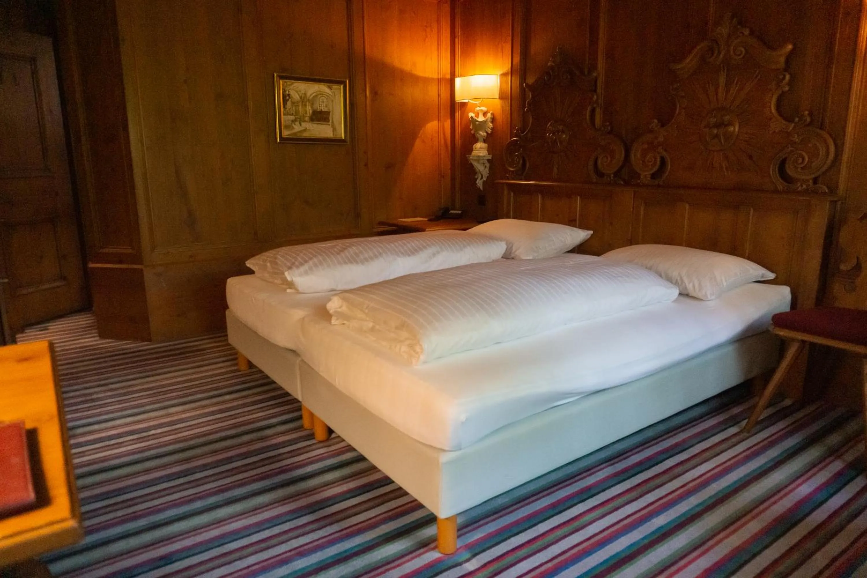 Bedroom, Bed in Hotel Schrenkhof