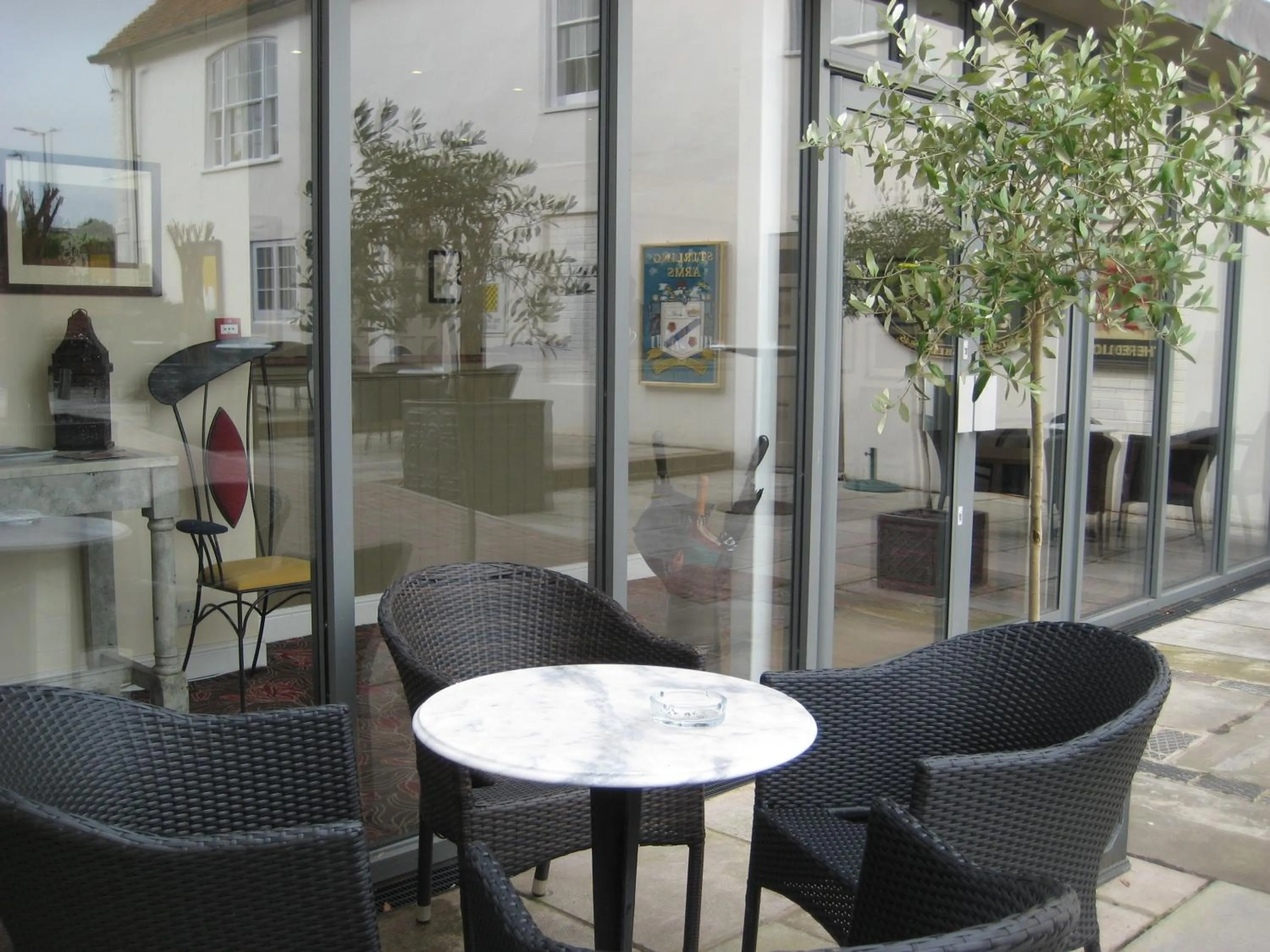 Patio in The Star and Garter Hotel