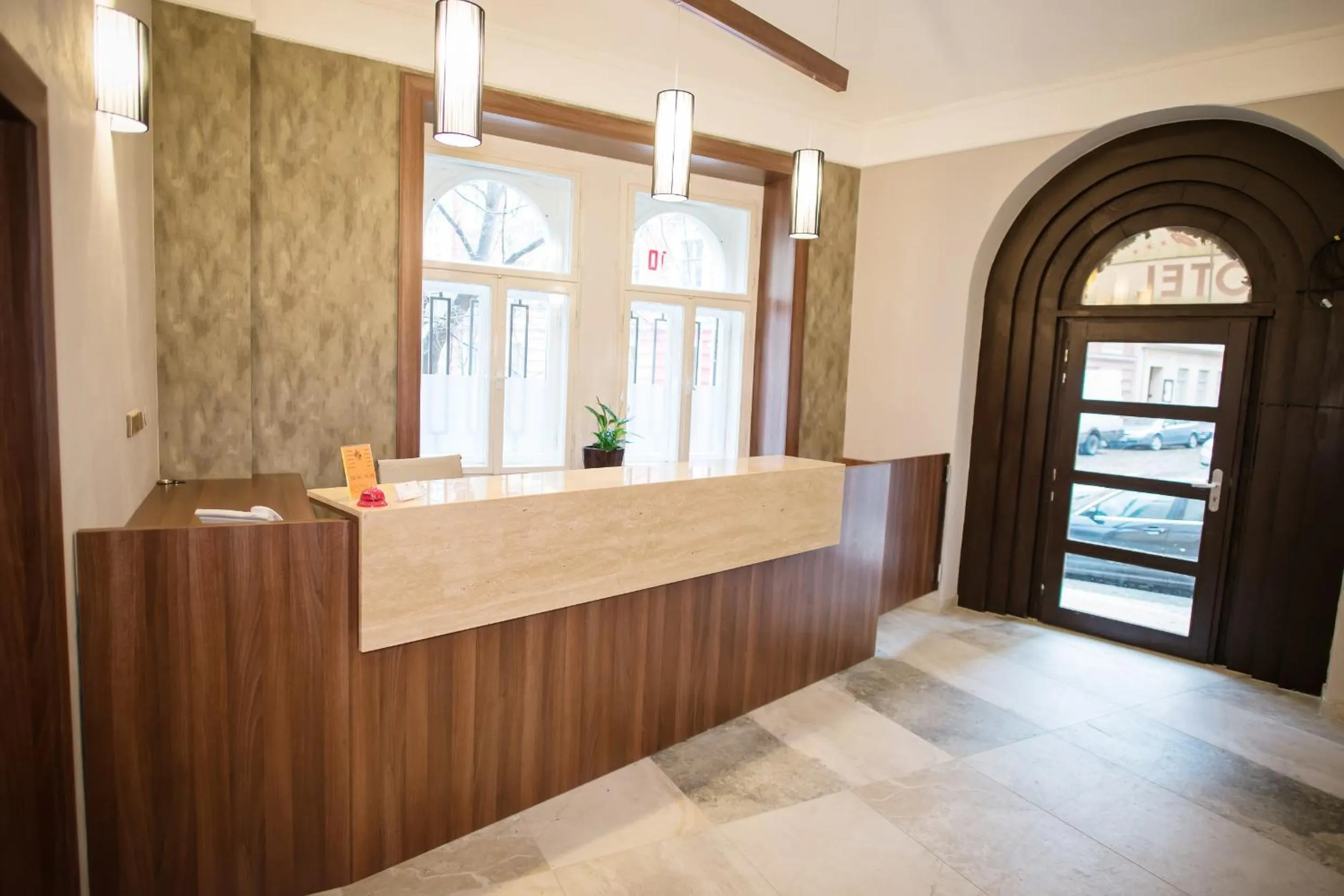 Lobby or reception in Hotel City Bell