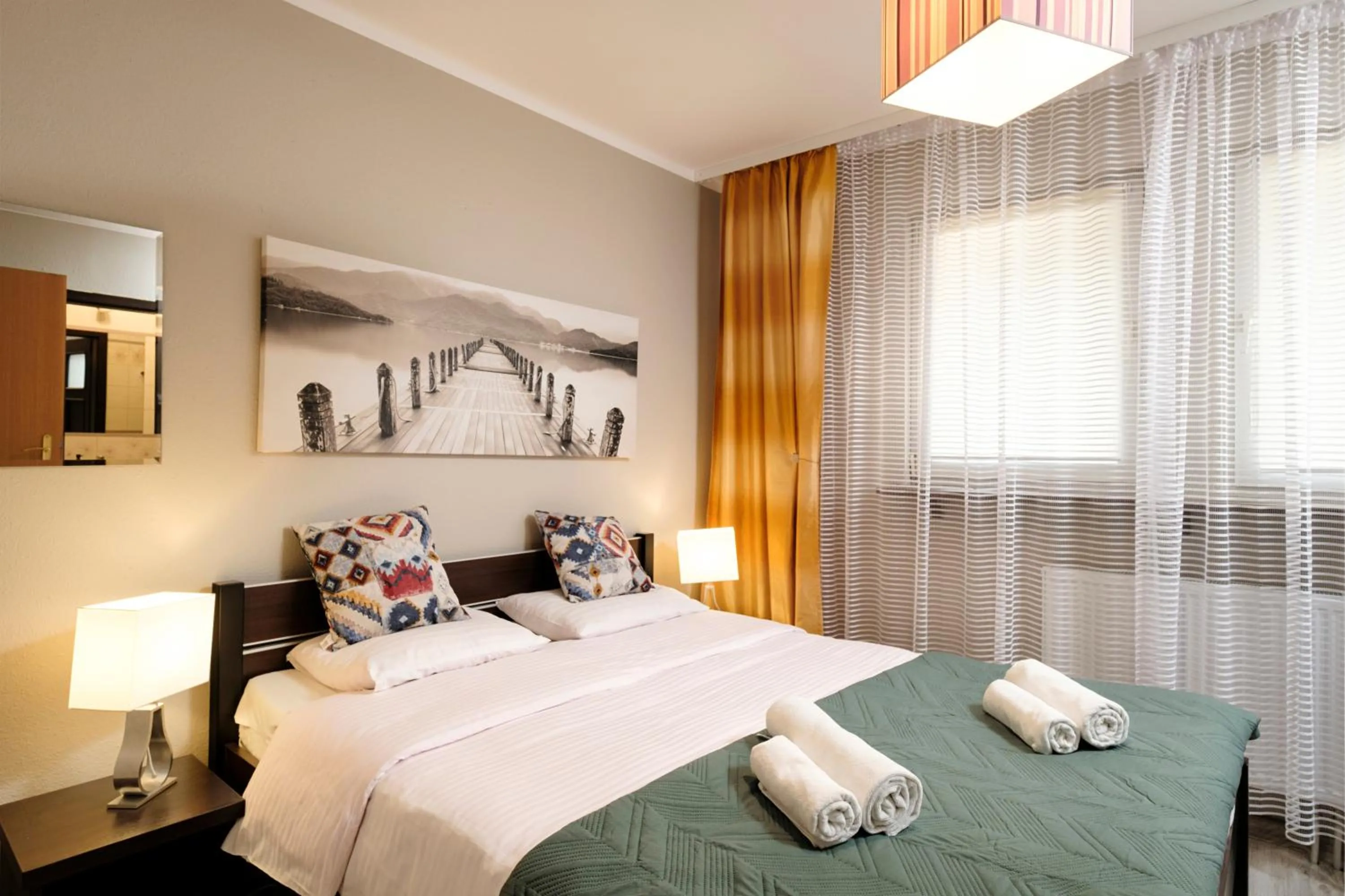 Bed in Pensjonat Orle