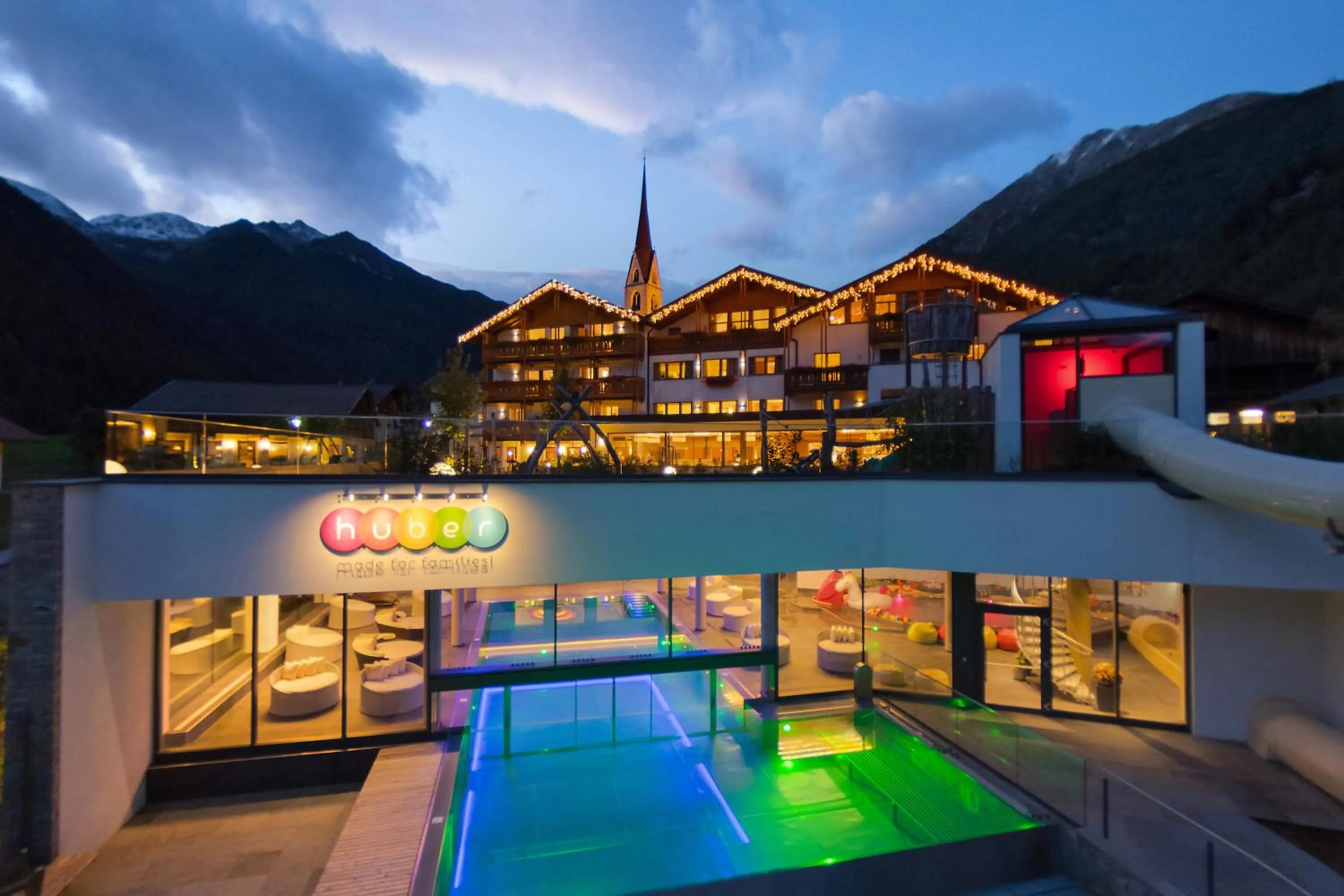 Facade/entrance in Familienhotel Huber