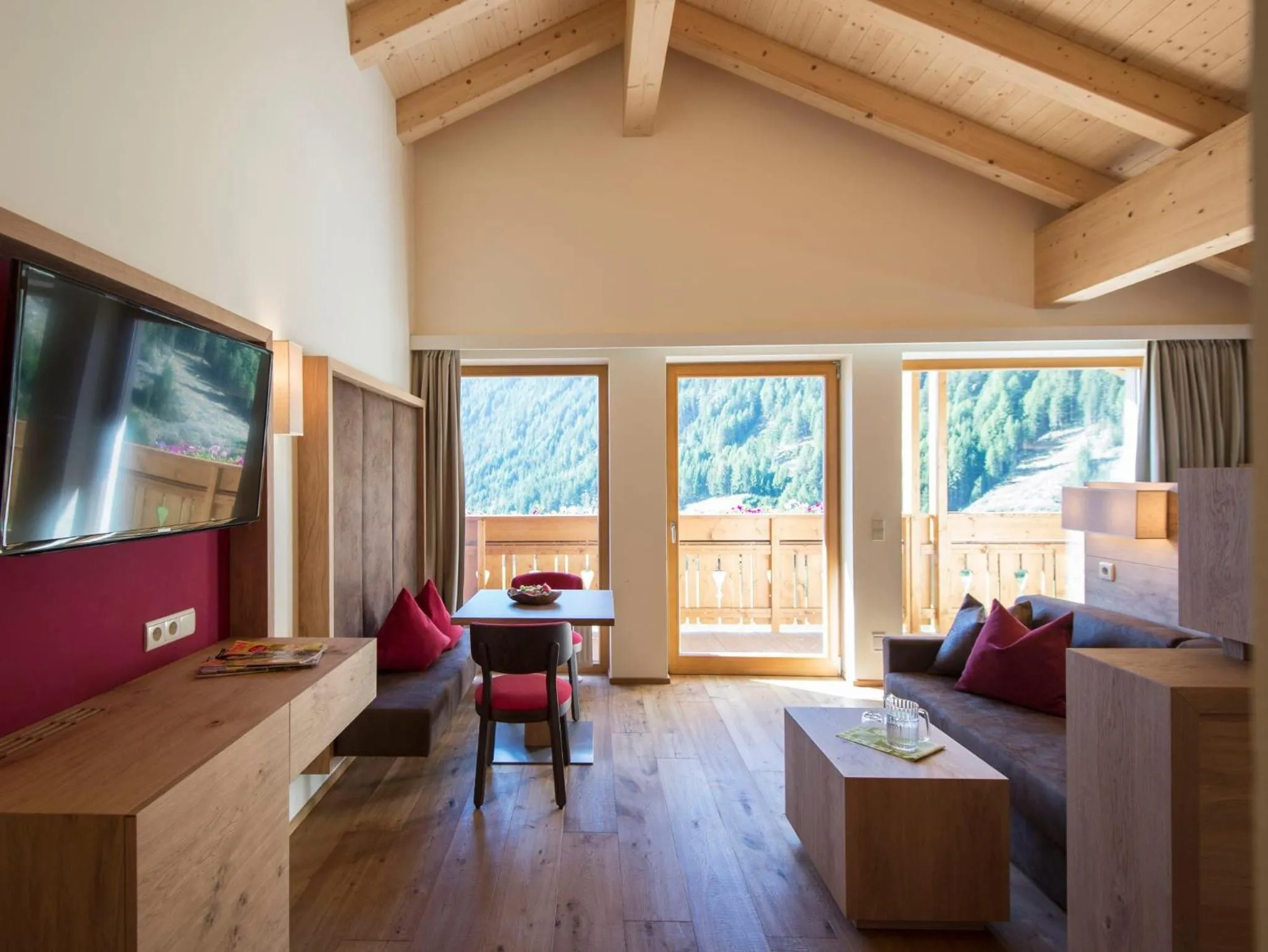 Living room in Familienhotel Huber