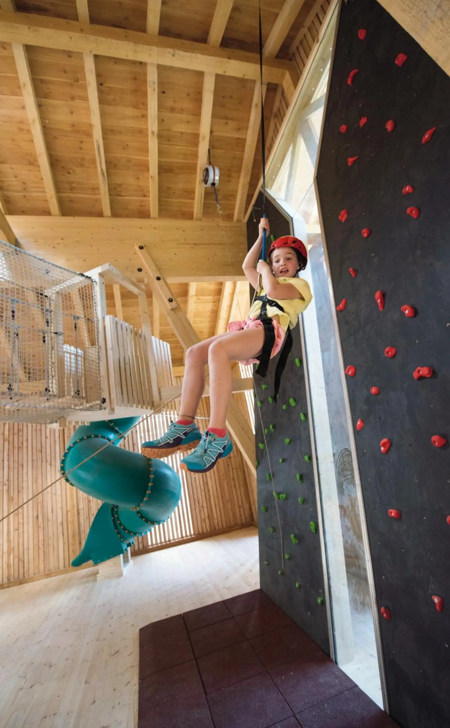 Children play ground in Familienhotel Huber
