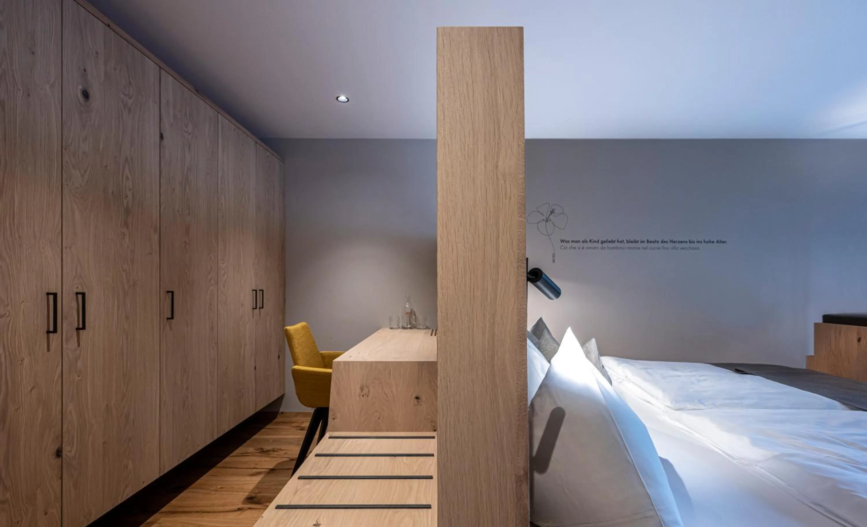 Bed in Familienhotel Huber