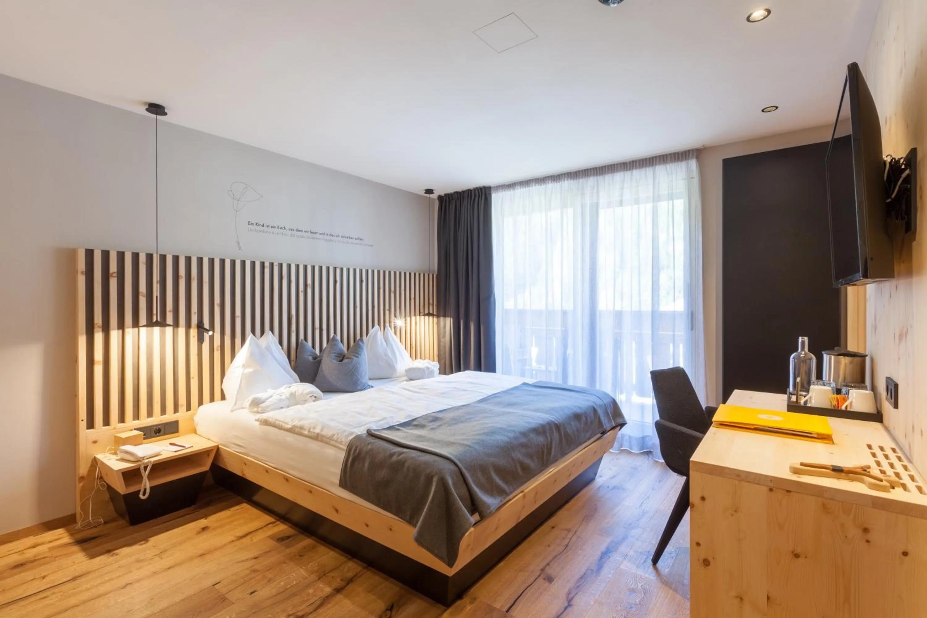 Bed in Familienhotel Huber