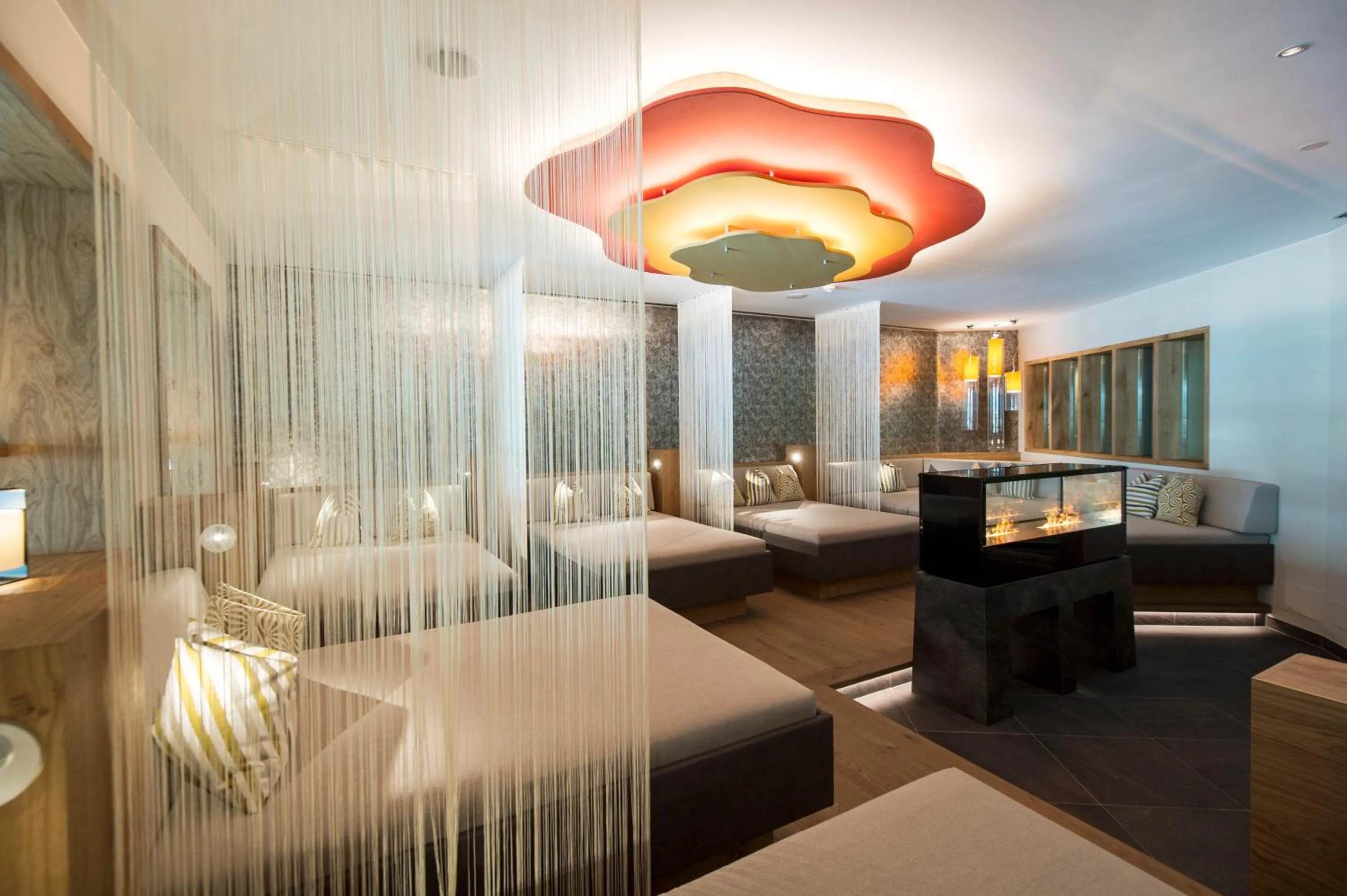 Aqua park, Bed in Familienhotel Huber