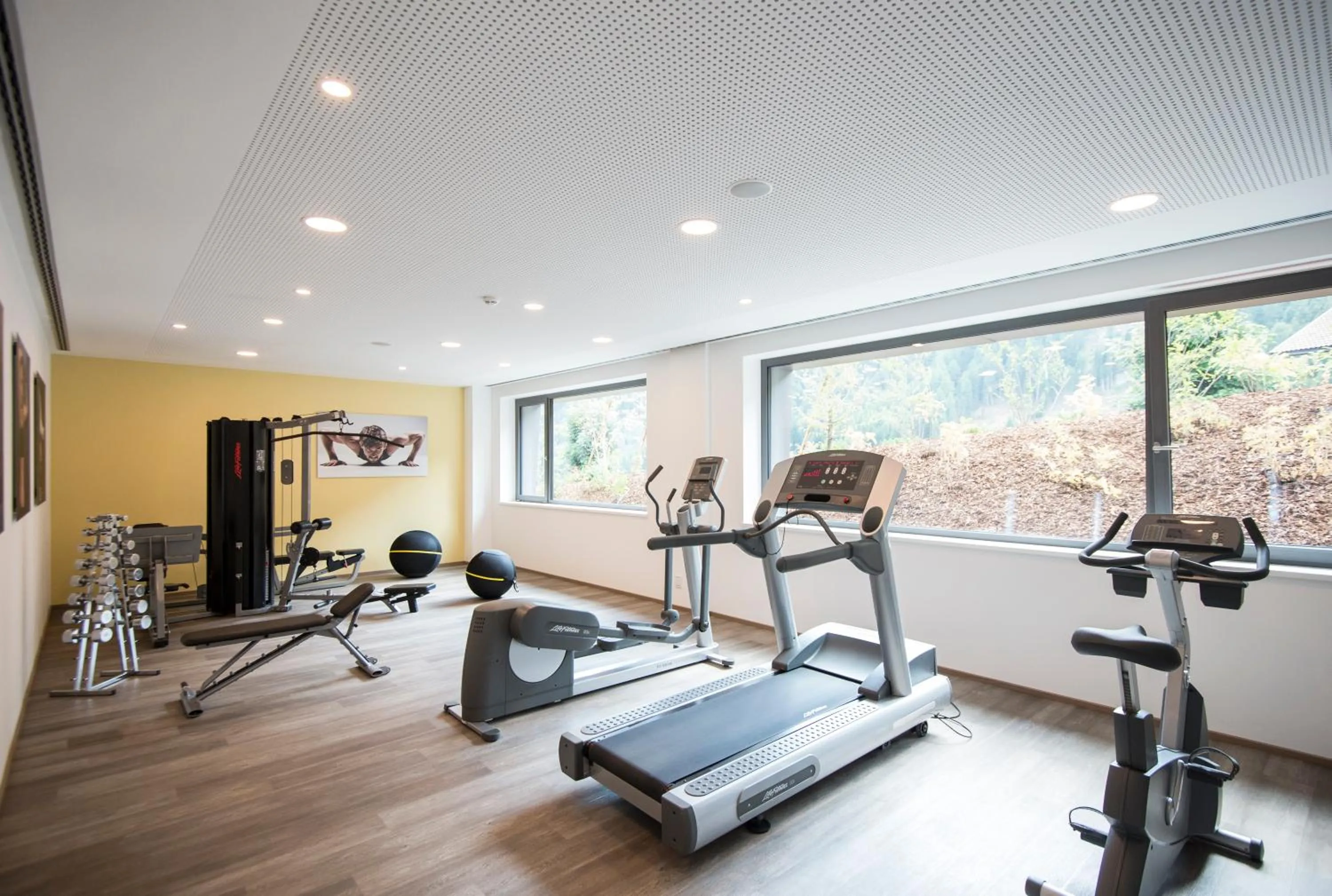 Fitness centre/facilities in Familienhotel Huber