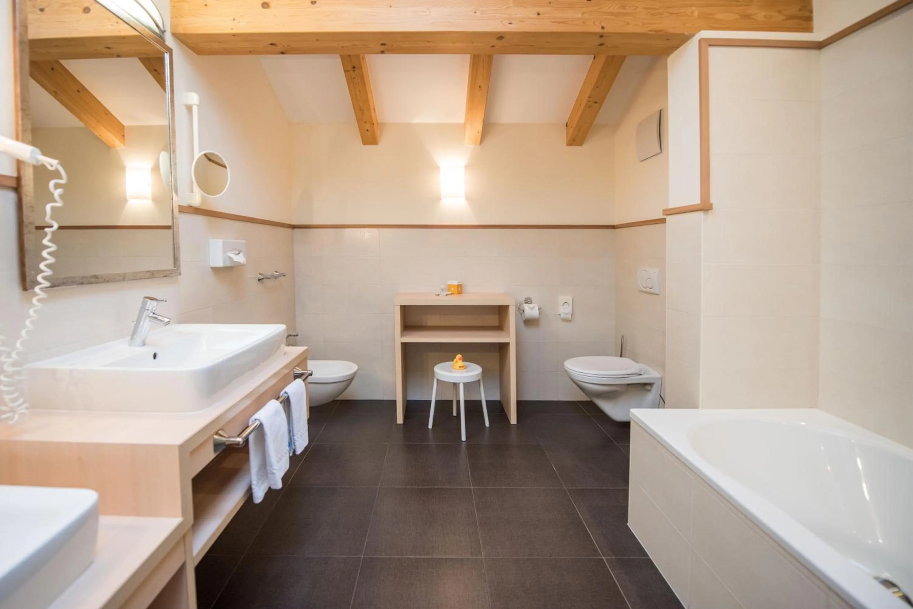 Bathroom in Familienhotel Huber