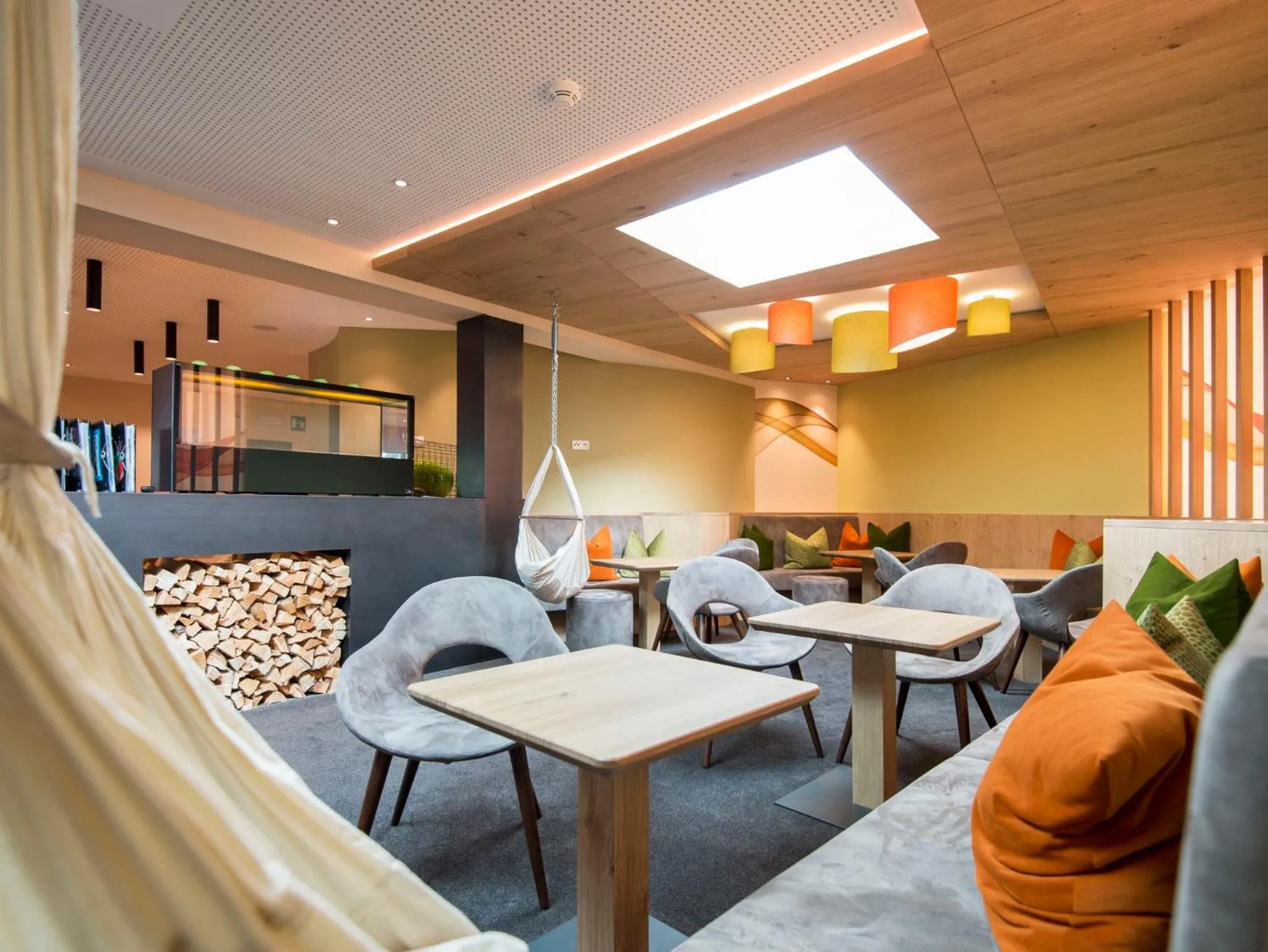 Living room in Familienhotel Huber