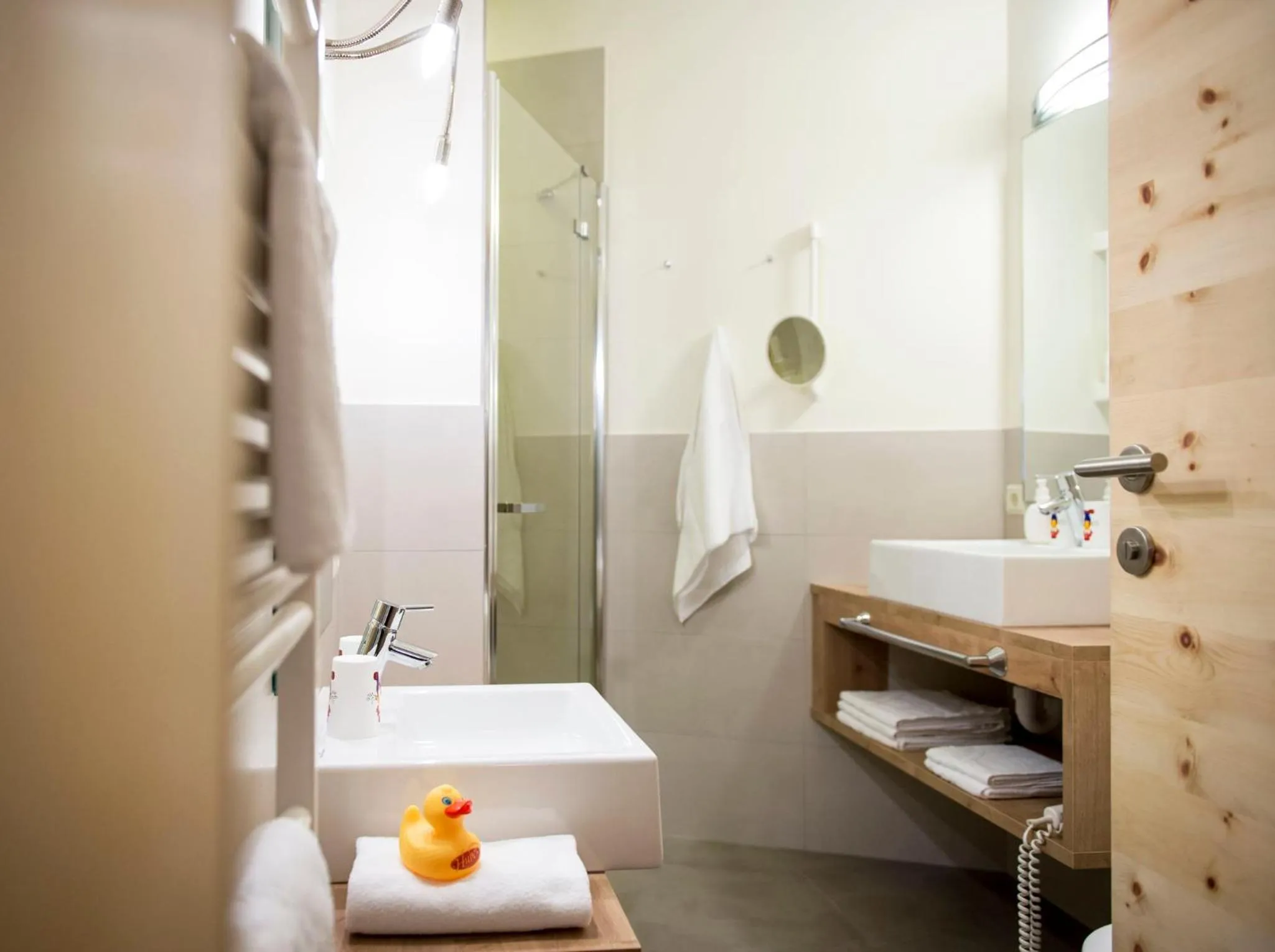 Bathroom in Familienhotel Huber