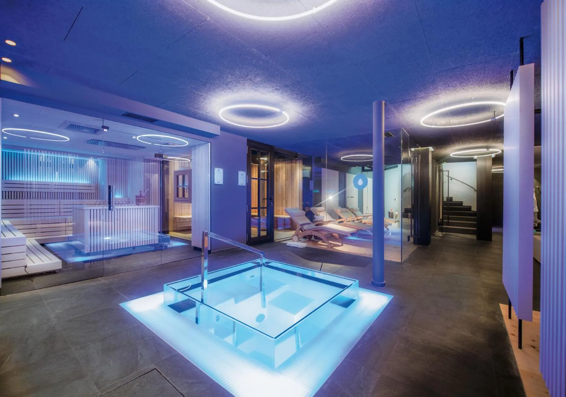 Sauna in Familienhotel Huber