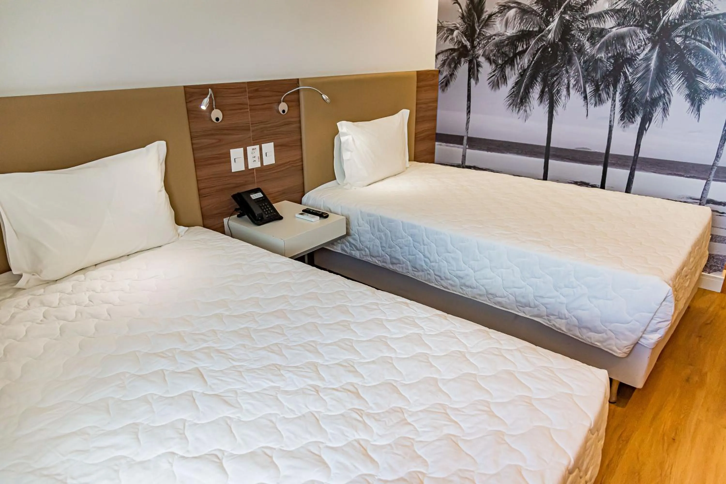 Bed in Rio Hotel by Bourbon Maringá