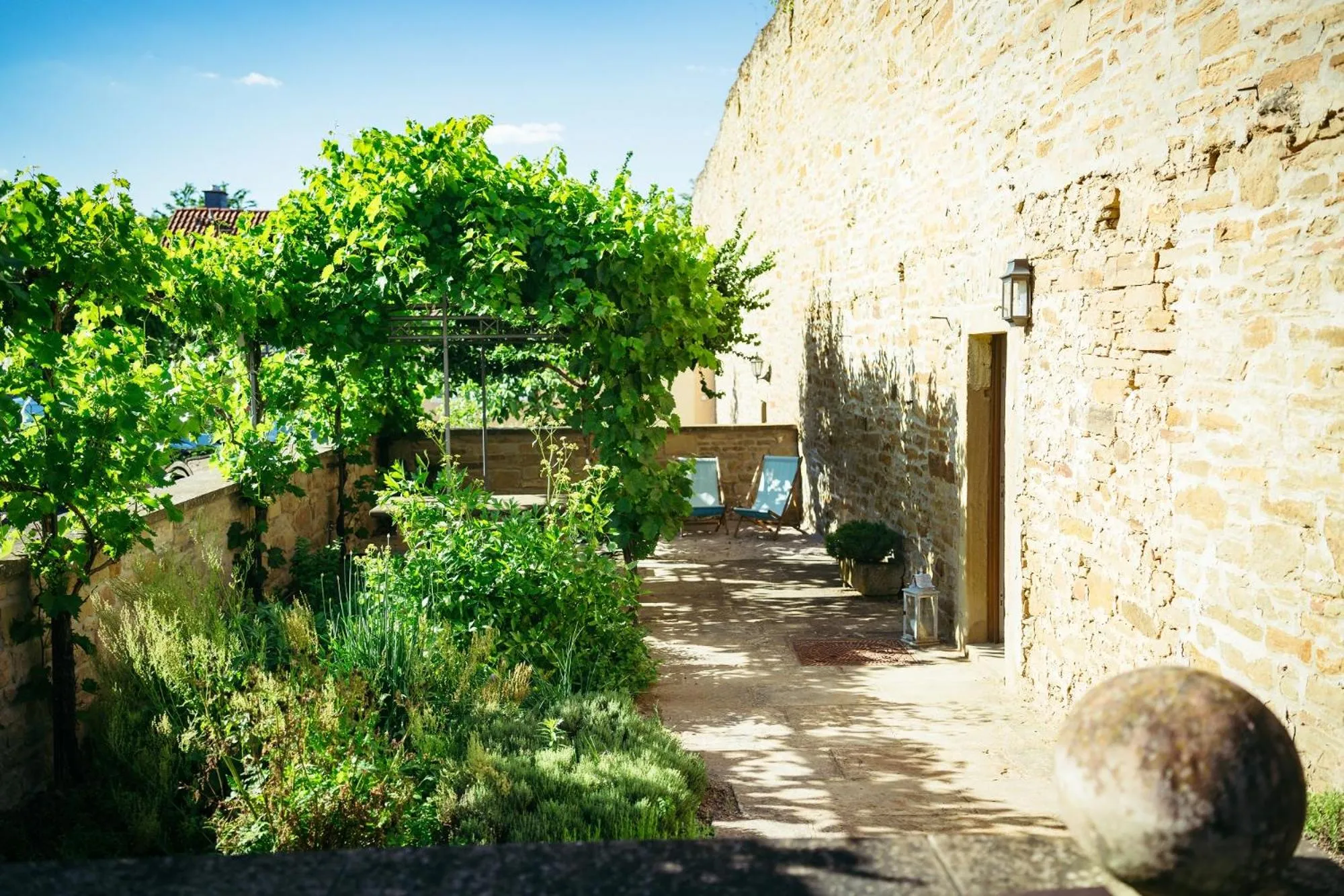 Garden in Romantik Hotel Meisenheimer Hof