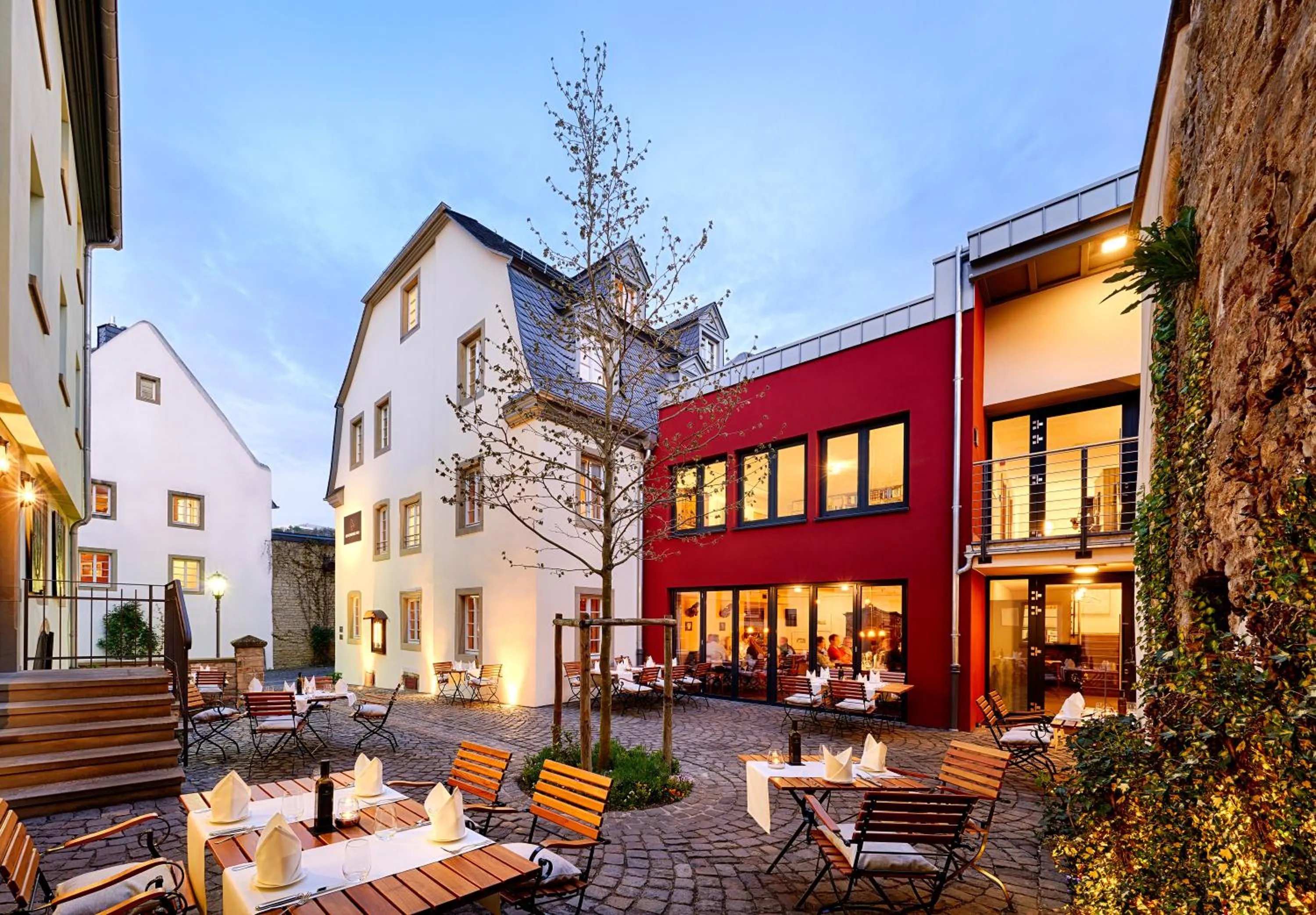 Balcony/Terrace in Romantik Hotel Meisenheimer Hof