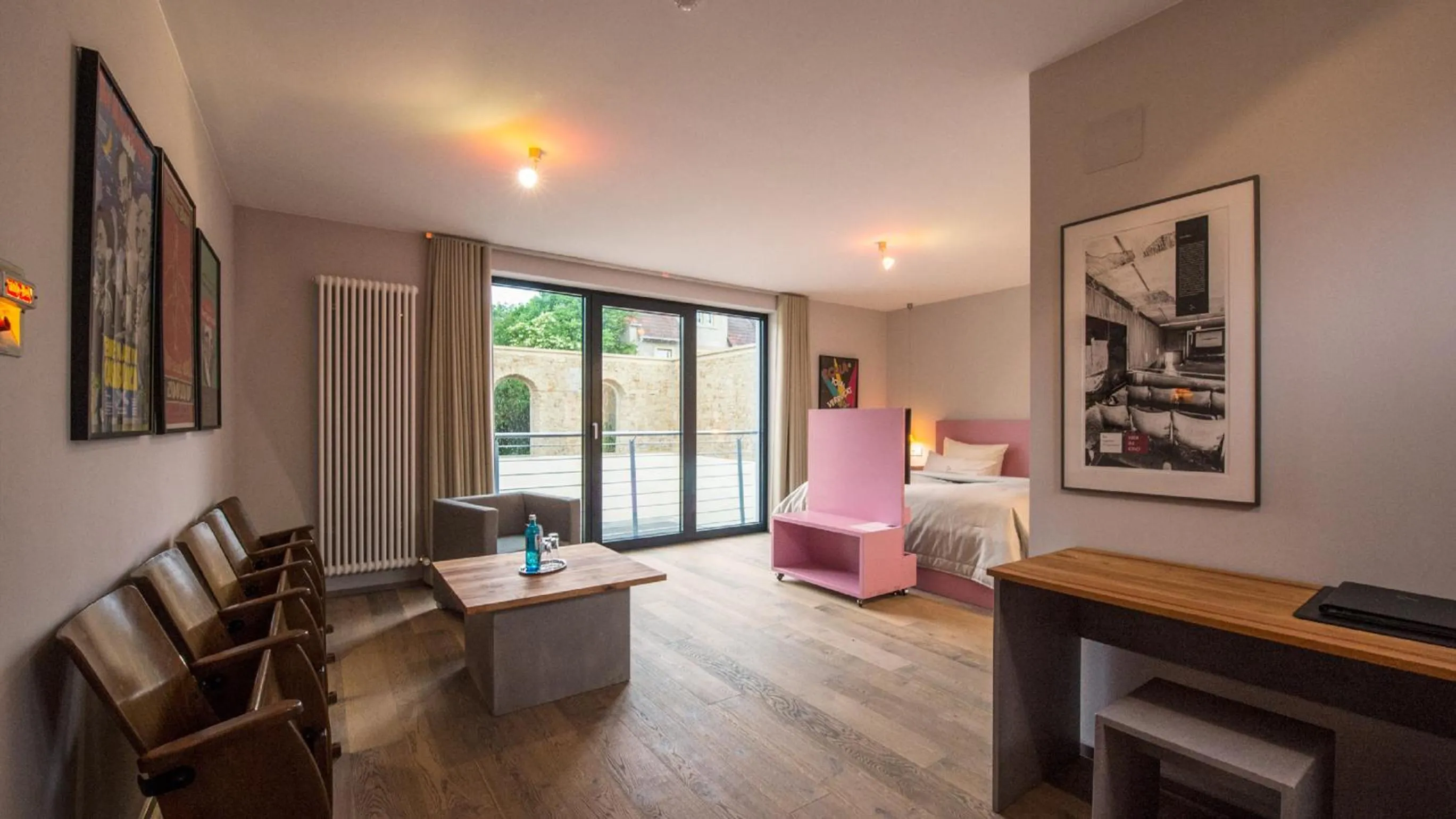 Bed in Romantik Hotel Meisenheimer Hof