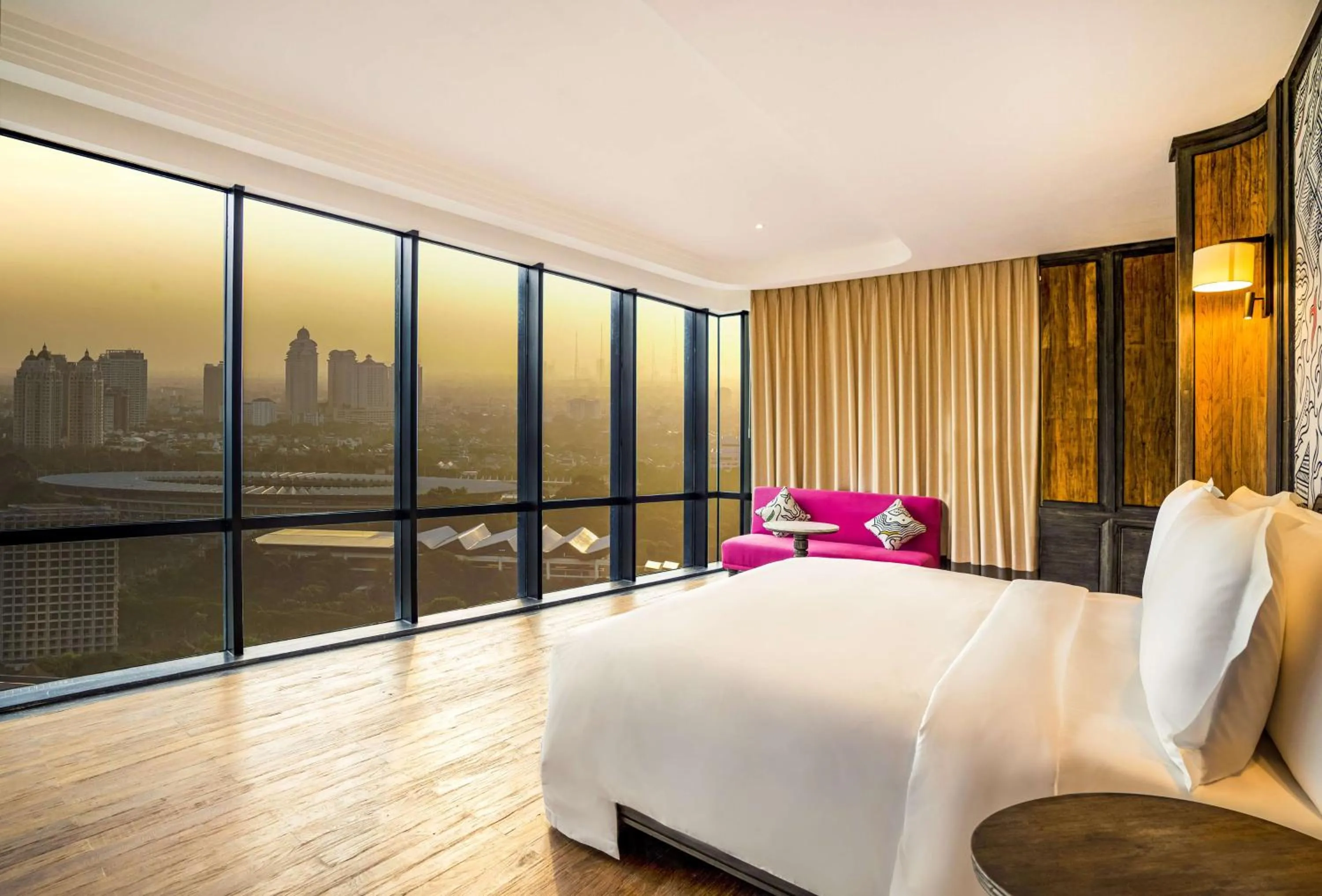 Bedroom, Bed in The Orient Jakarta, a Royal Hideaway Hotel