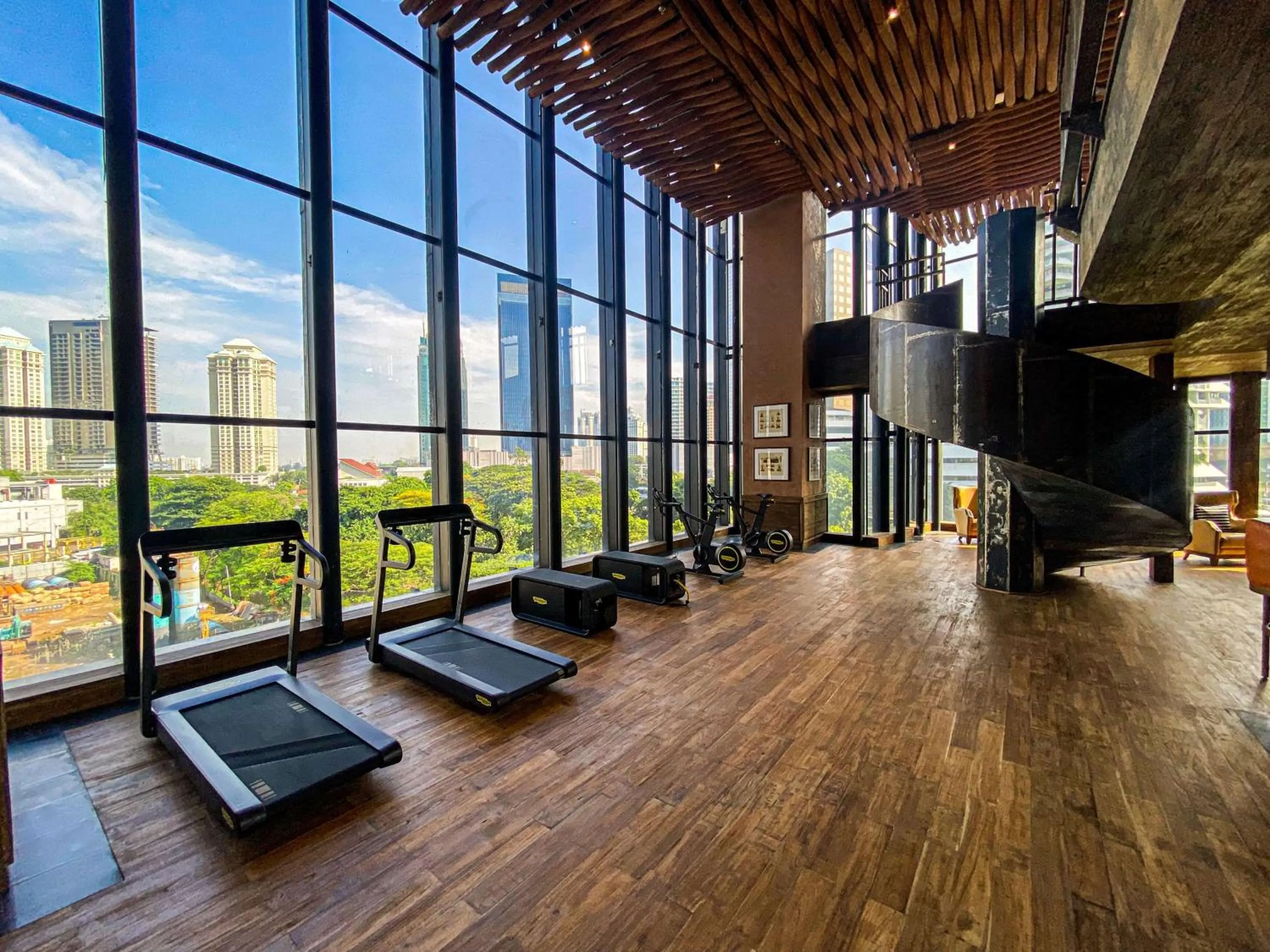 Fitness centre/facilities in The Orient Jakarta, a Royal Hideaway Hotel