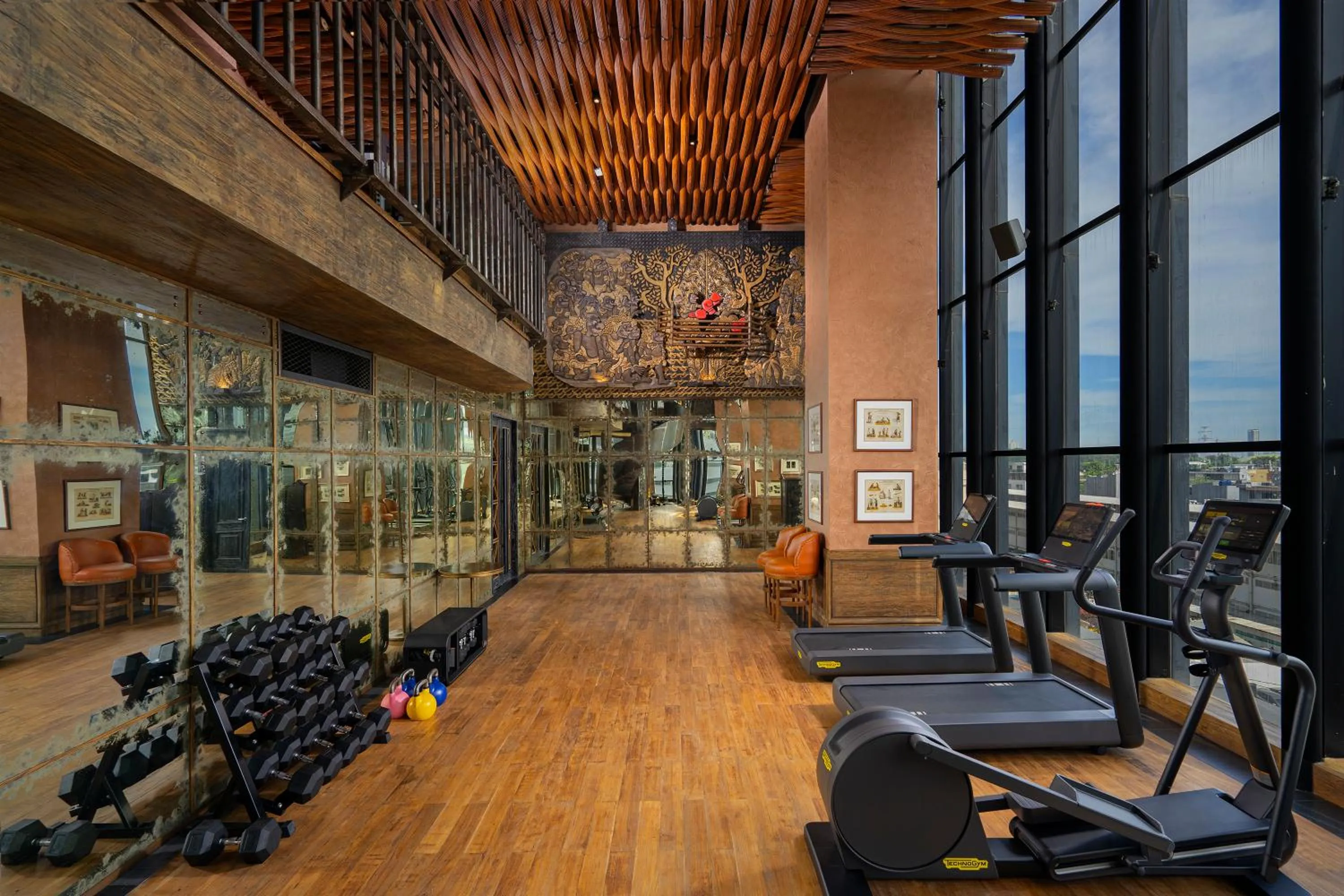 Fitness centre/facilities in The Orient Jakarta, a Royal Hideaway Hotel